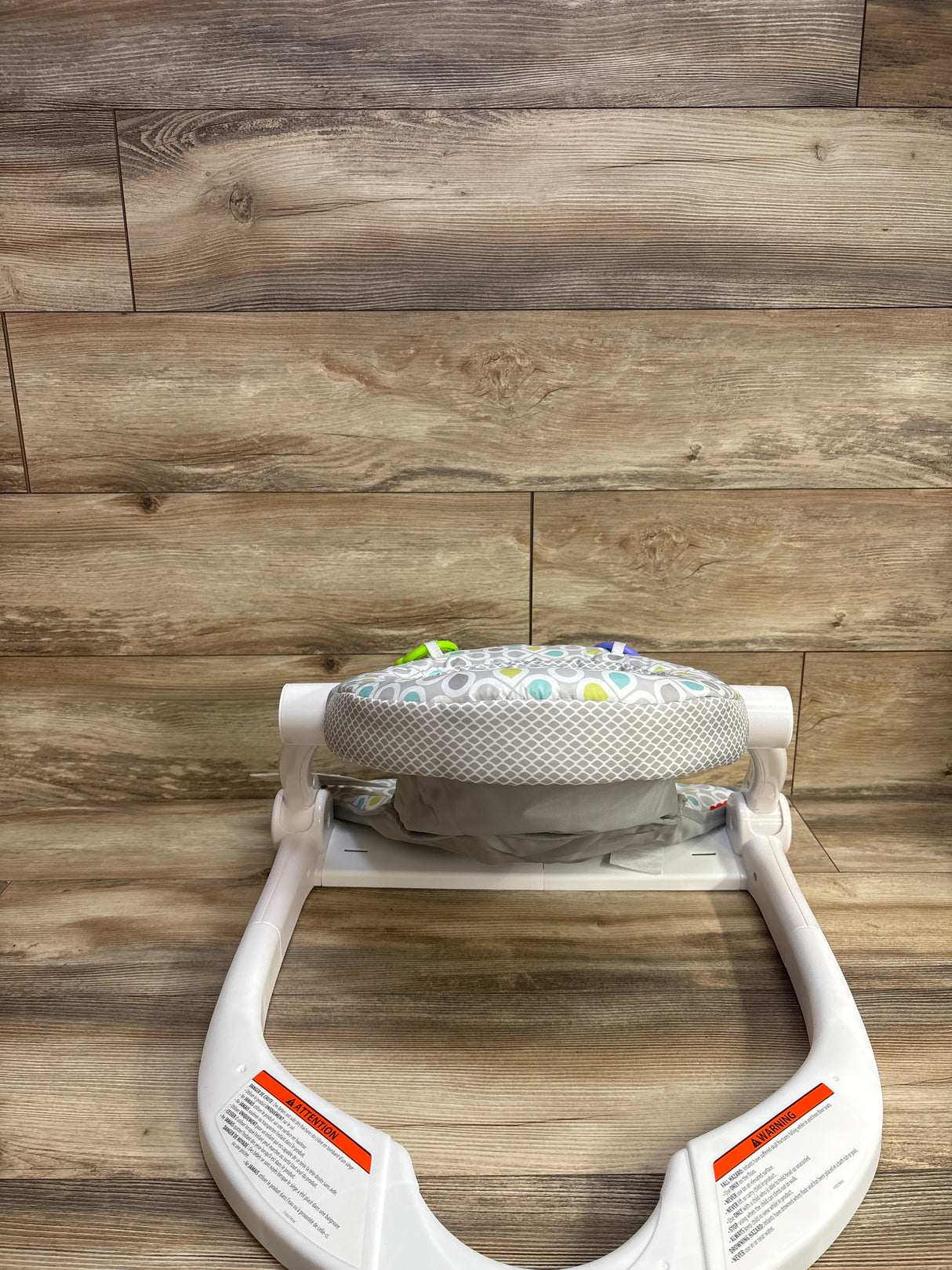 NEW Fisher Price Sit-Me-Up Floor Seat in Grey