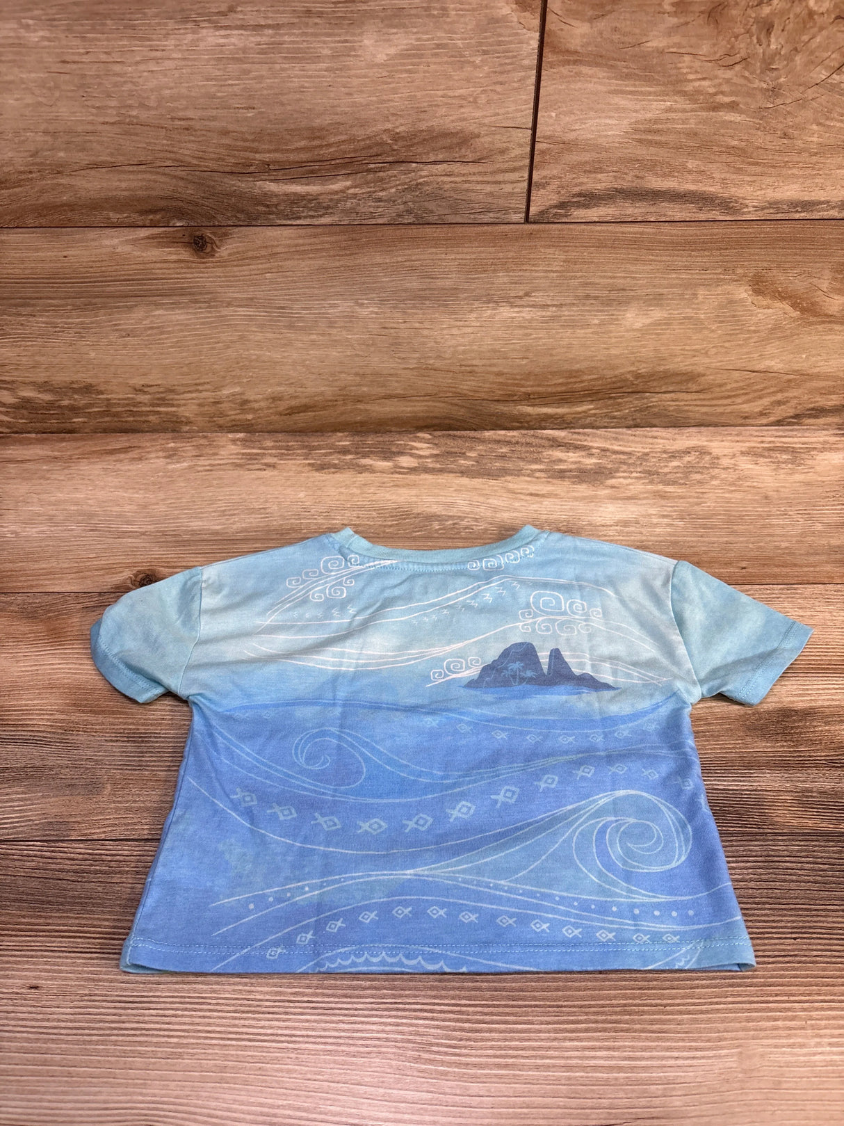 Disney Moana 2 Shirt Blue sz 2T