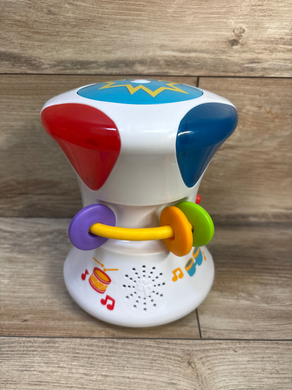 Fisher Price Bright Beats 2-in-1 Musical Rolling Drum