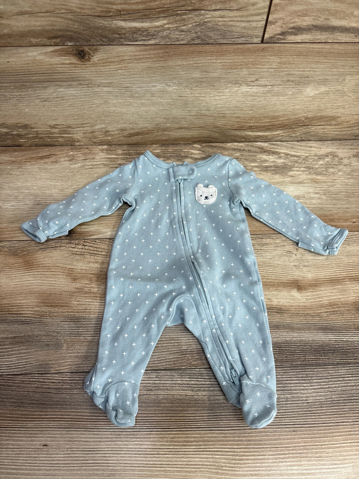 Simple Joys Star Sleeper Light Blue sz Newborn