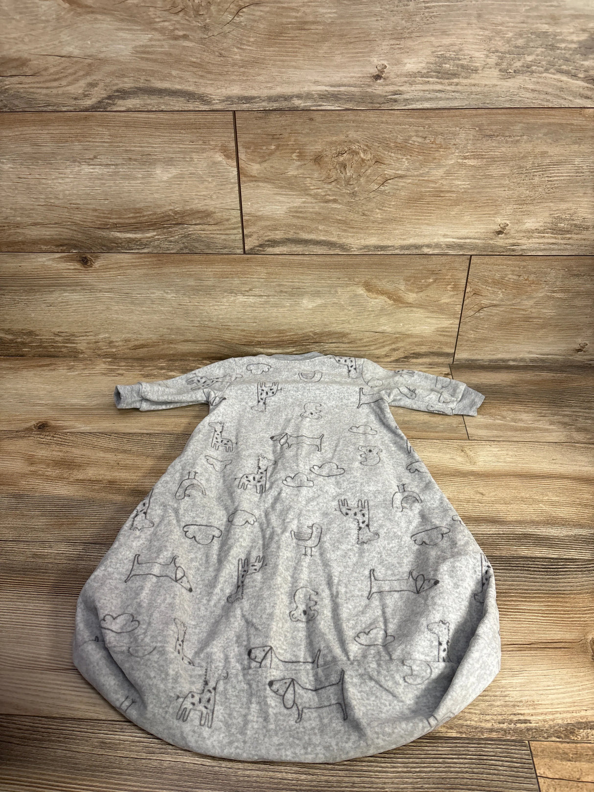 Carter's Blanket Sleep Sack Grey sz 0-6m