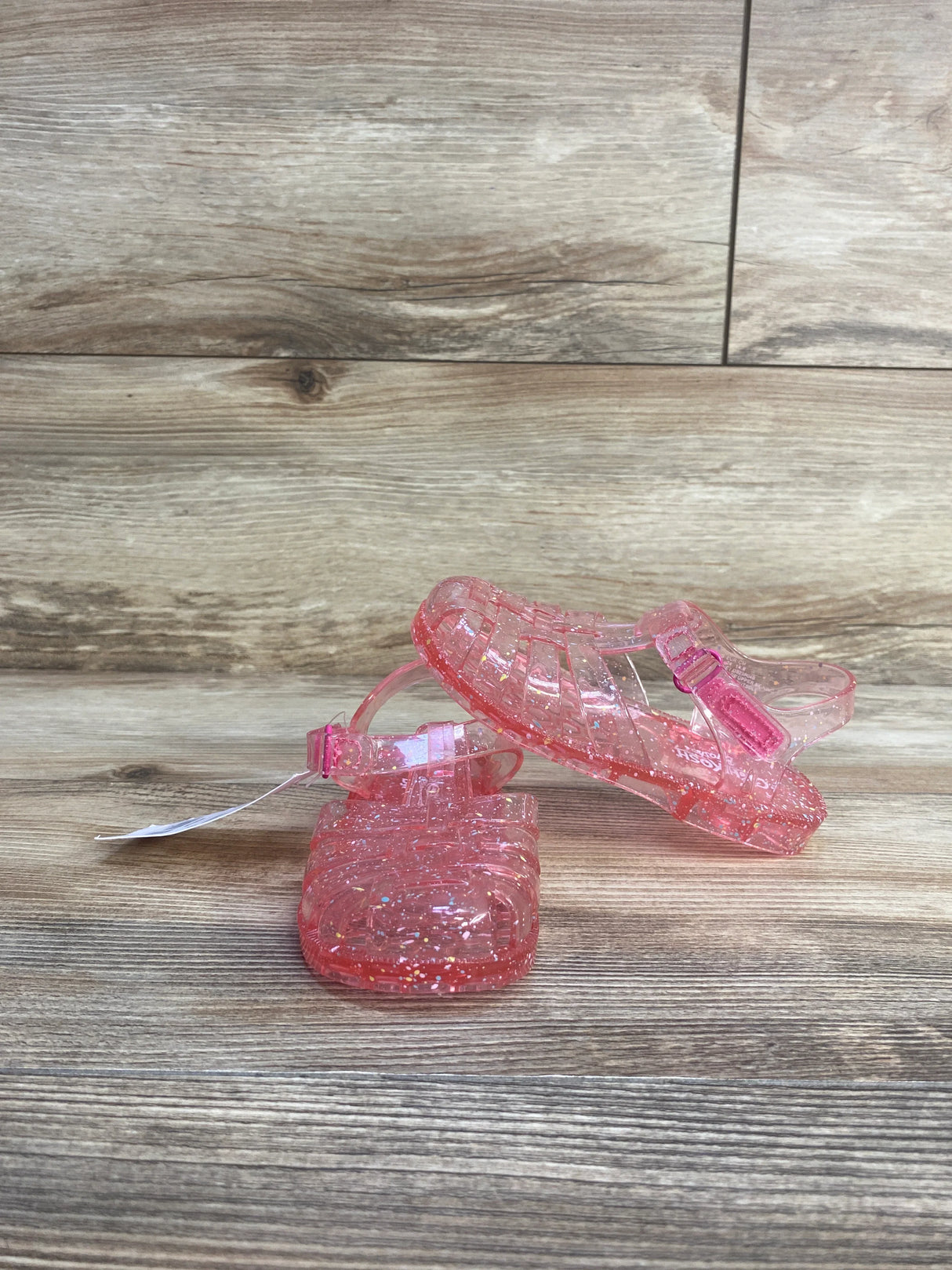 NEW Oshkosh Jelly FIsherman Sandals Pink sz 8c - Me n Mommy To Be