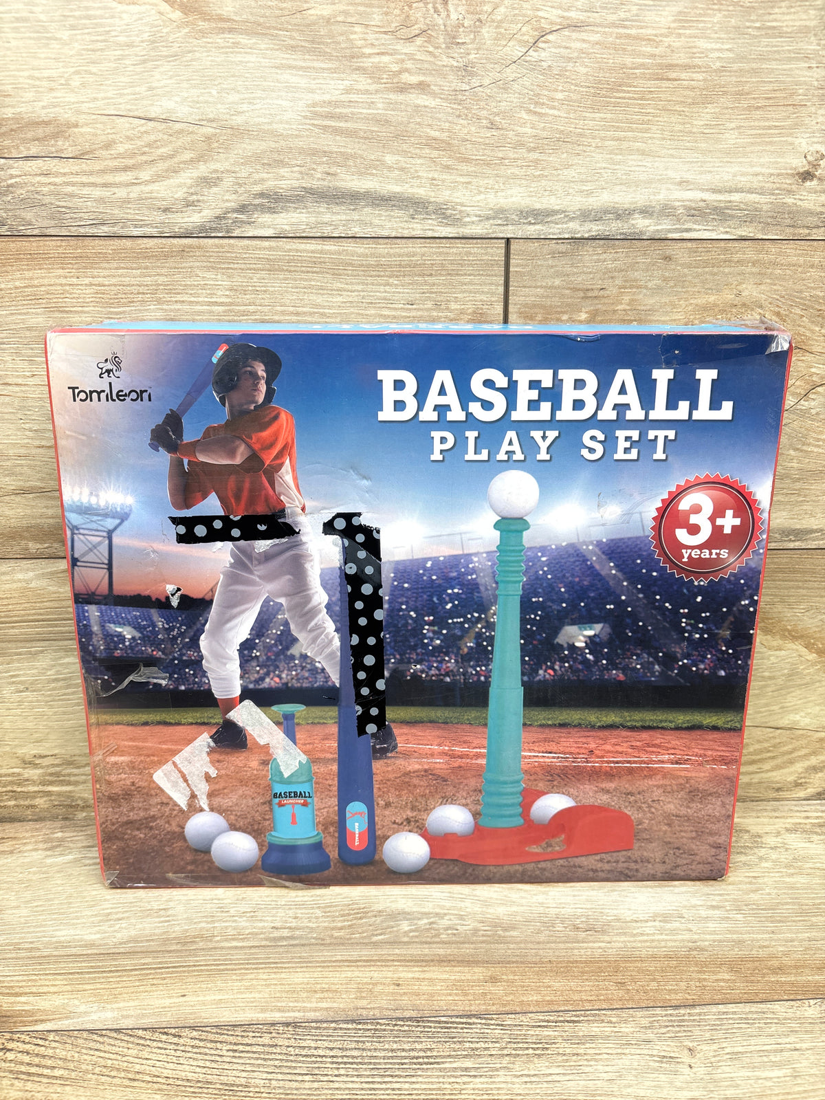 TOMLEON T-Ball Baseball Playset 10pc