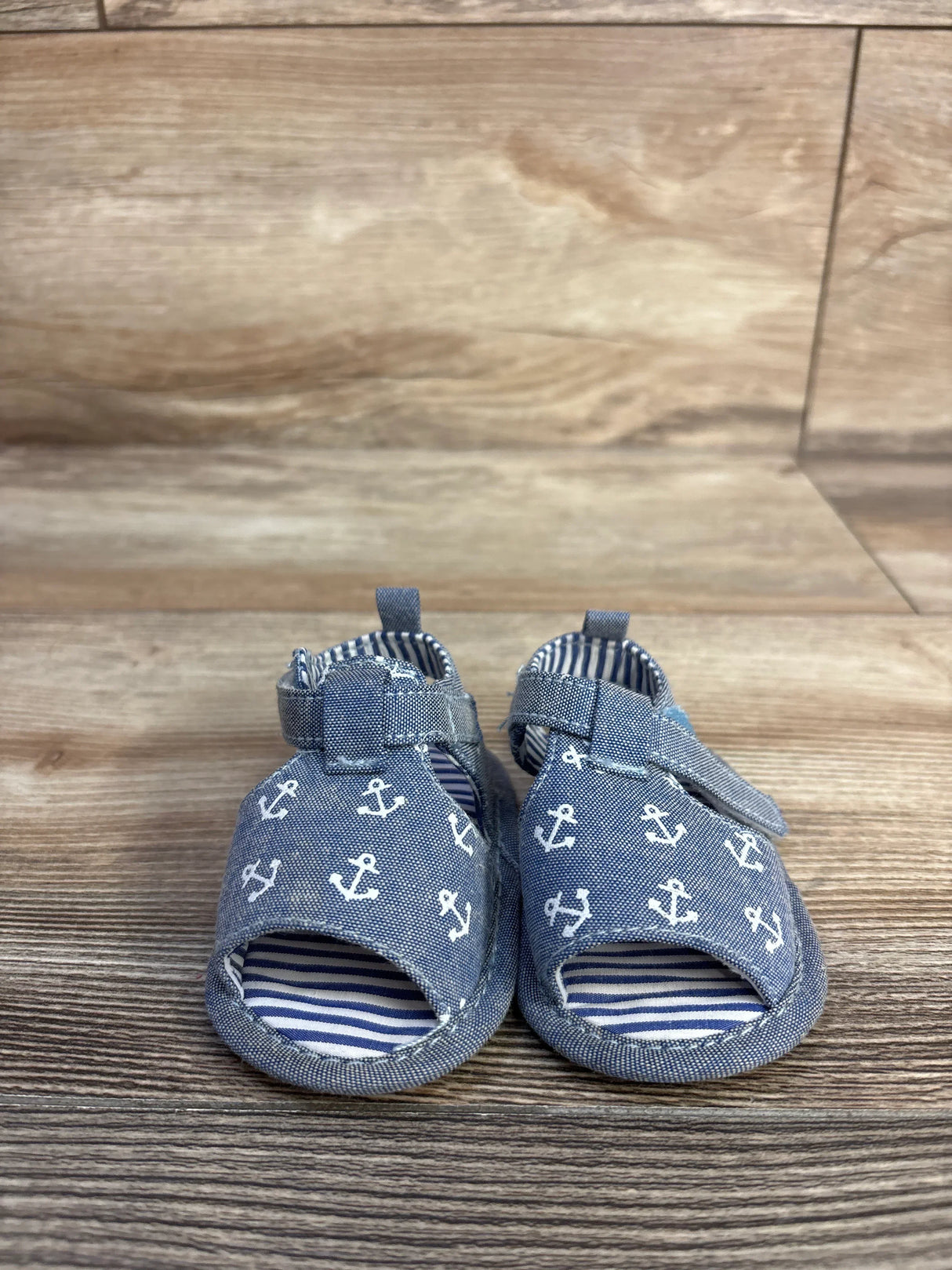 Soft Sole Anchor Prink Sandals Blue sz 3c