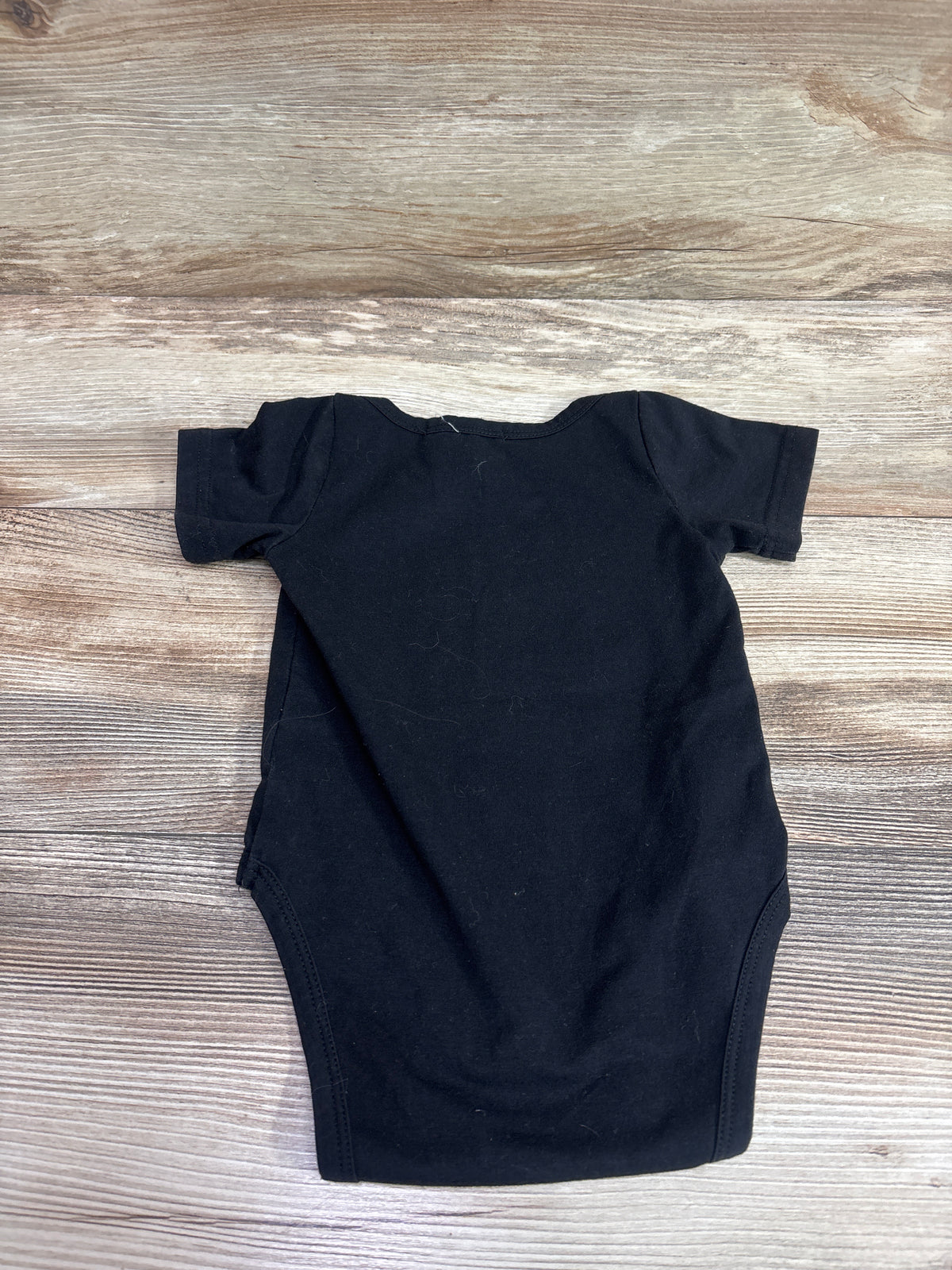 Floral Pig 'I'm Cute Mom's Hot Dad's Lucky' Bodysuit Black sz 18m
