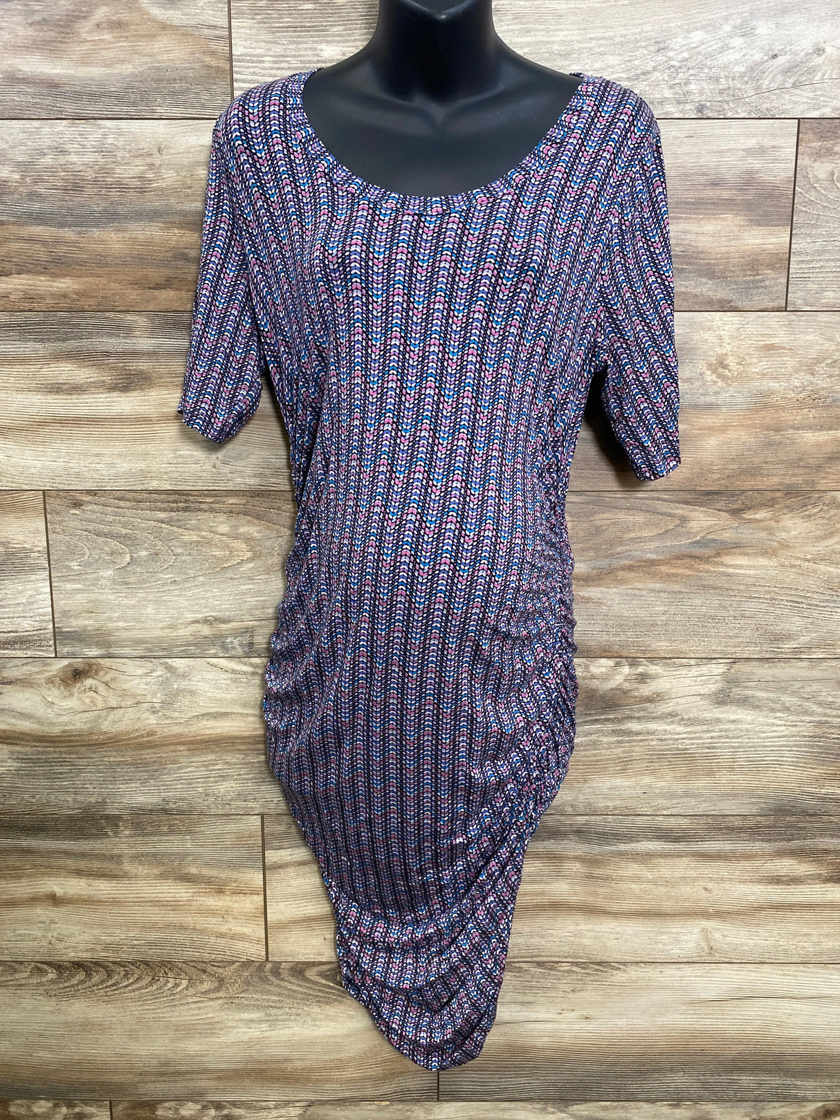 NEW Motherhood Maternity Bodycon Dress sz Large - Me n Mommy To Be