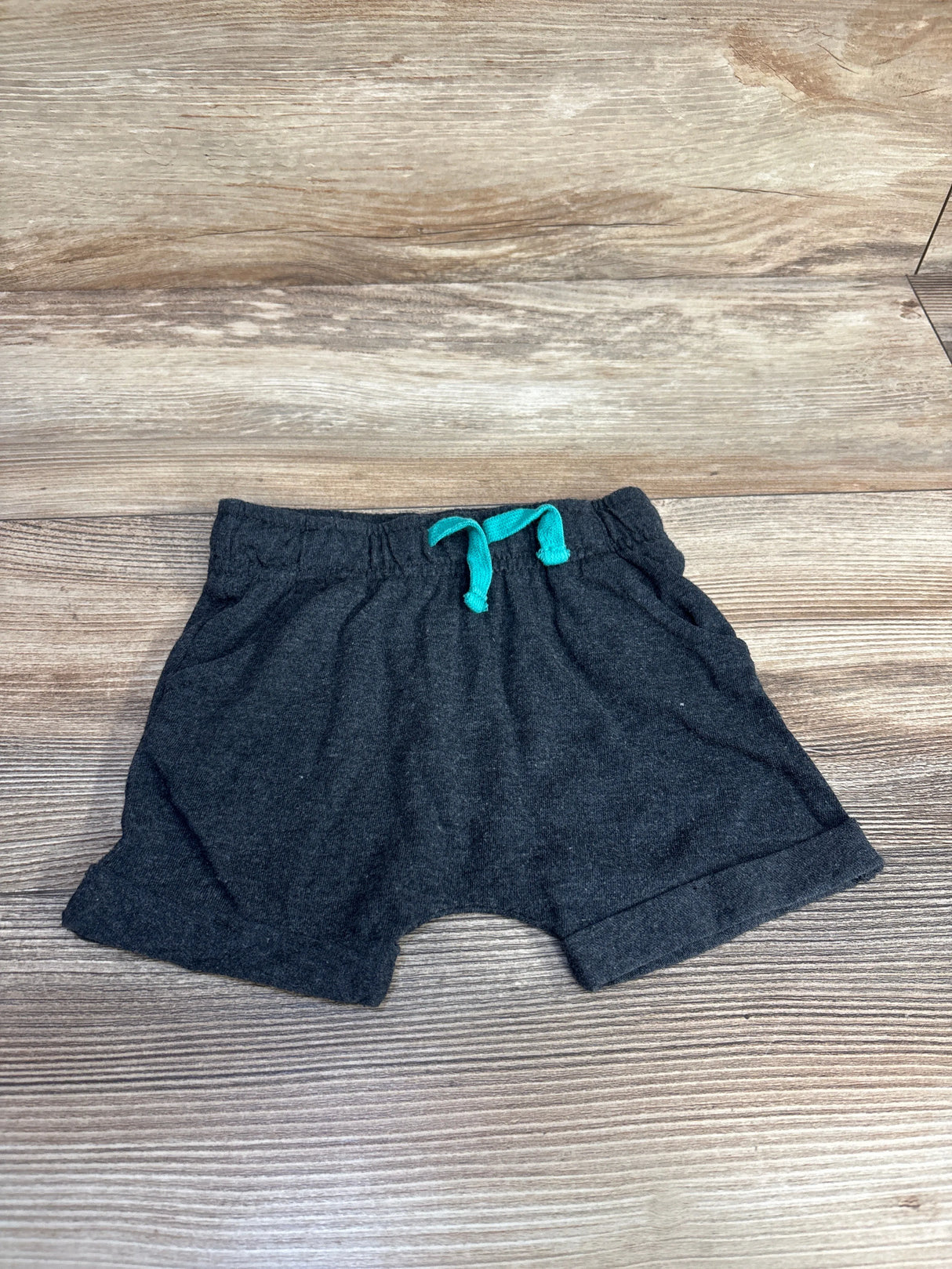 Cat & Jack Drawstring Shorts Grey sz 12m - Me n Mommy To Be