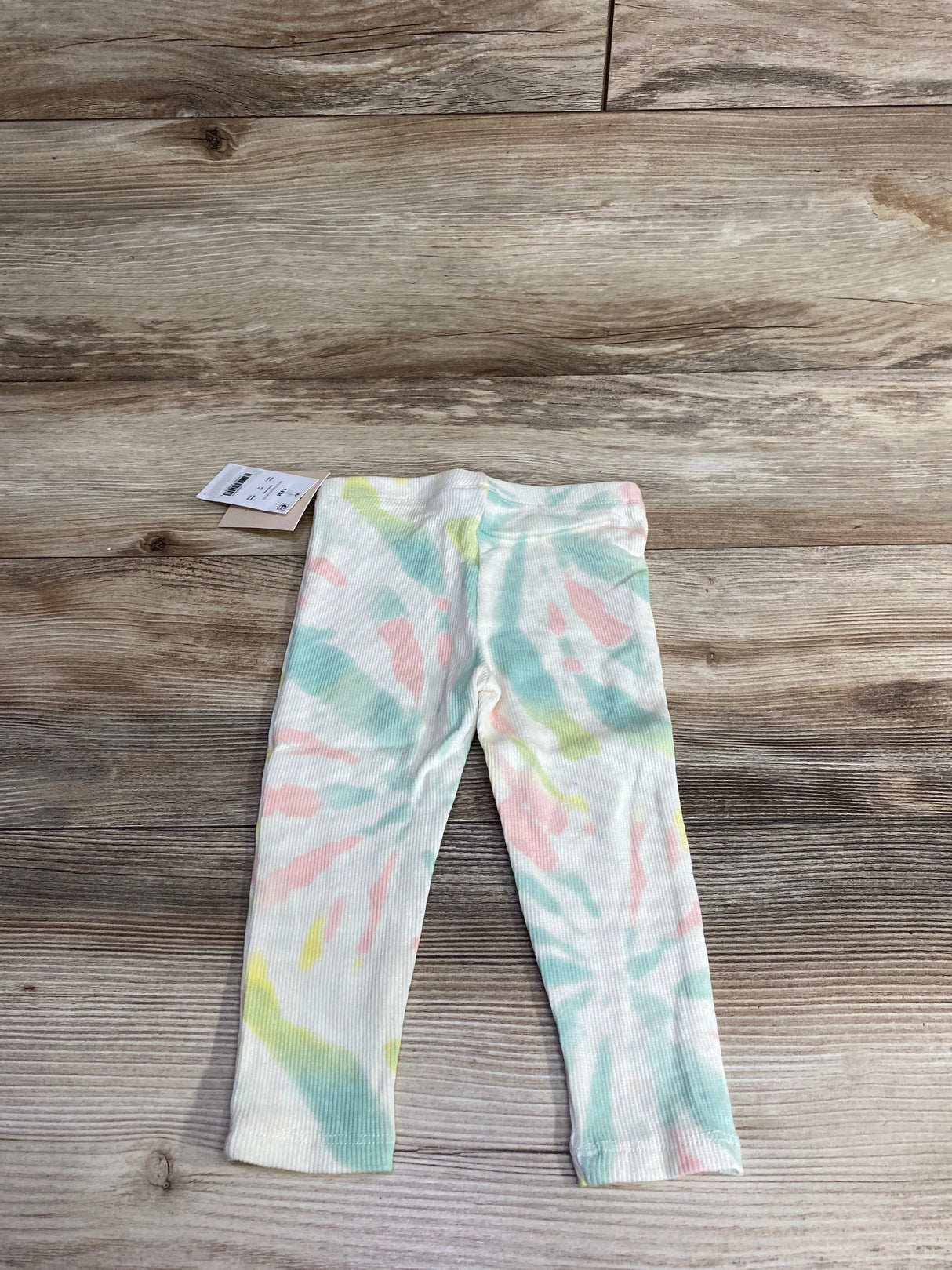 NEW Grayson Mini Tie-Dye Leggings Cream sz 18m