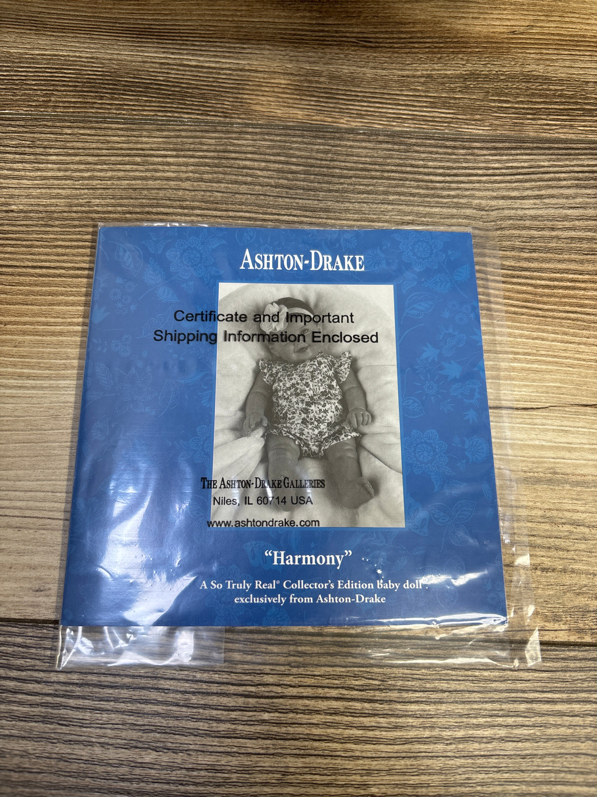 NEW Bradford Exchange - So Truly Real Ashton-Drake Harmony 18'' Doll