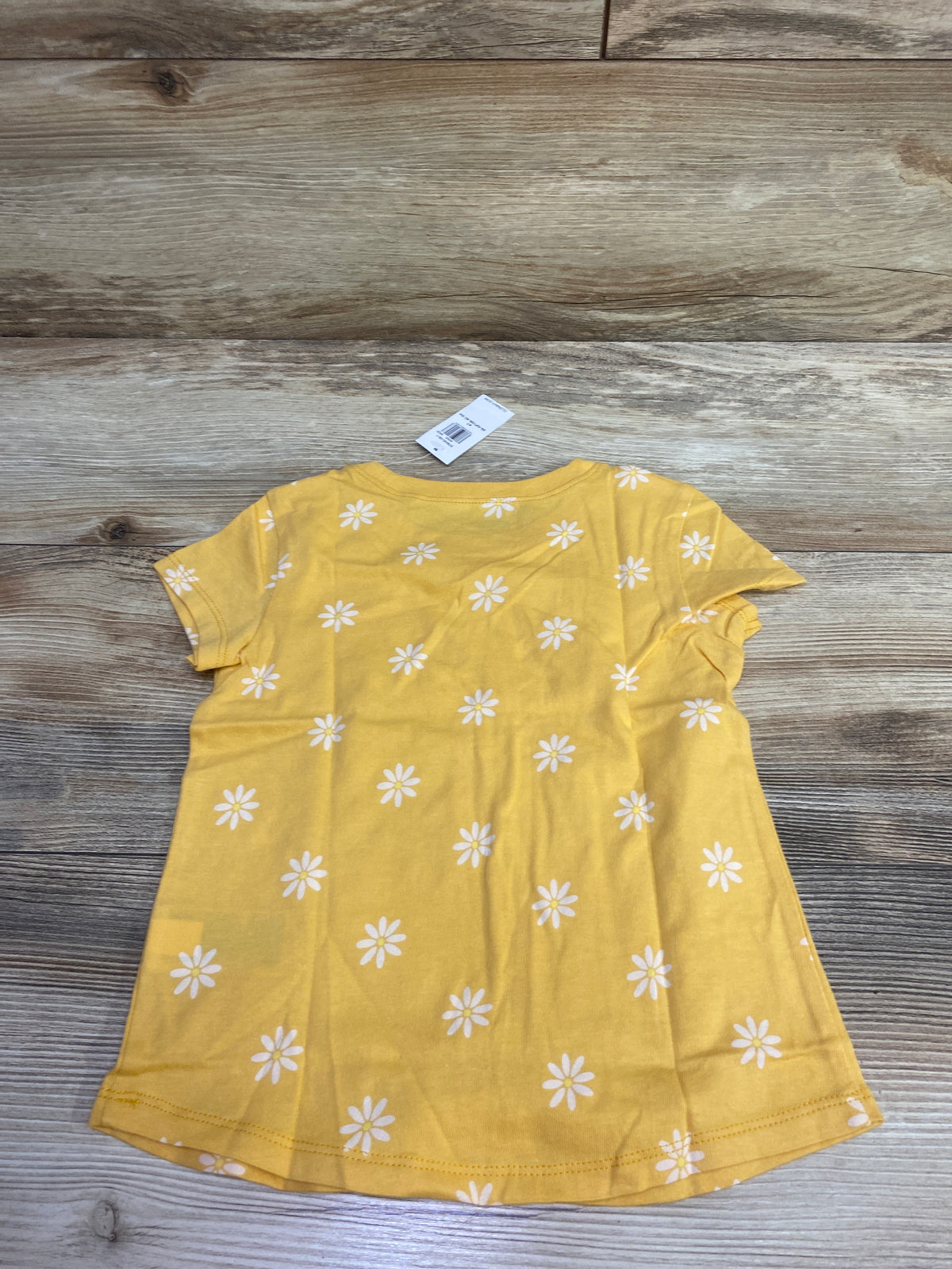 NEW Old Navy Floral Shirt Yellow sz 4T