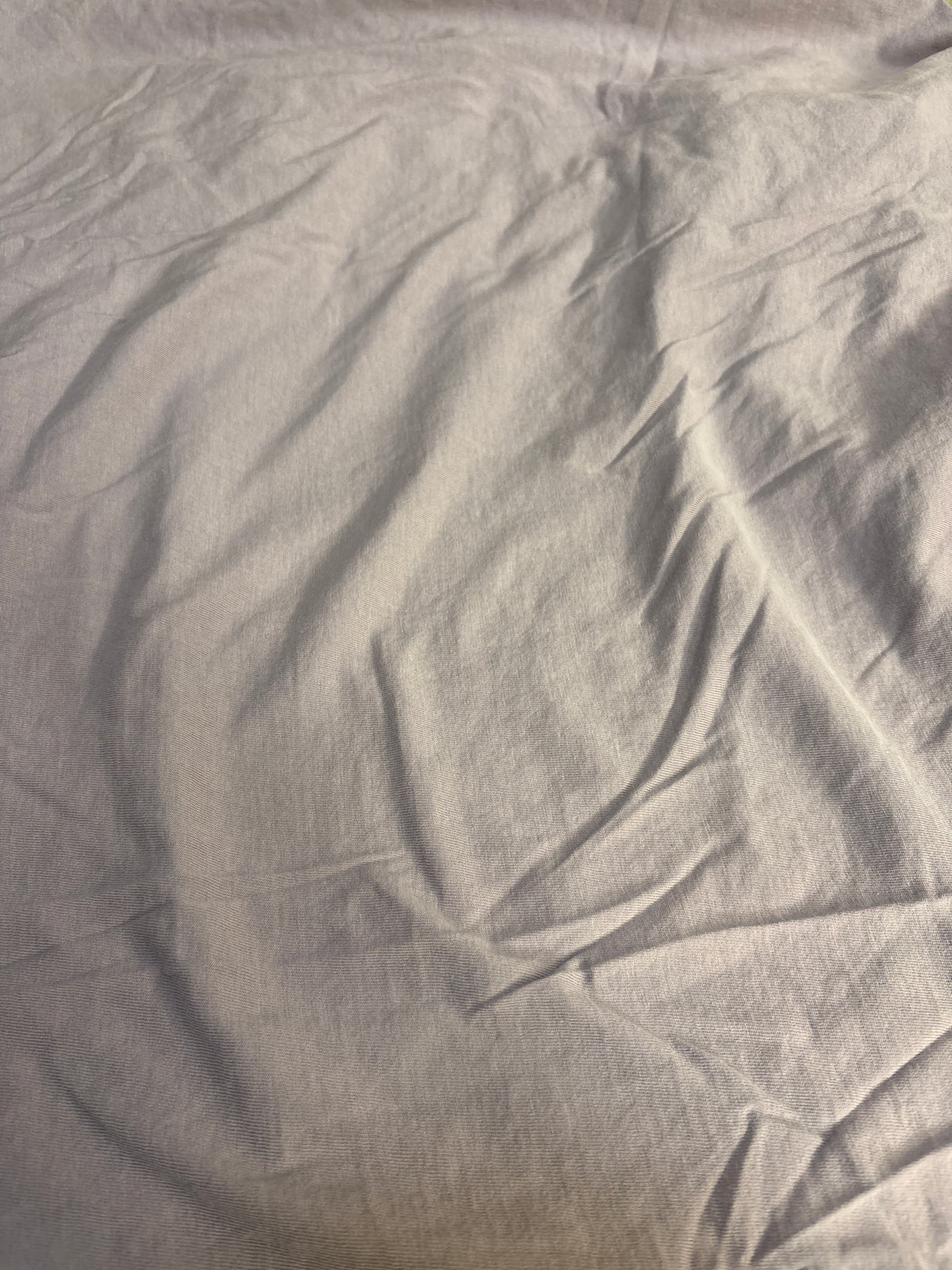 Marmalade Woven Cotton Fitted Crib Sheet, Lavender