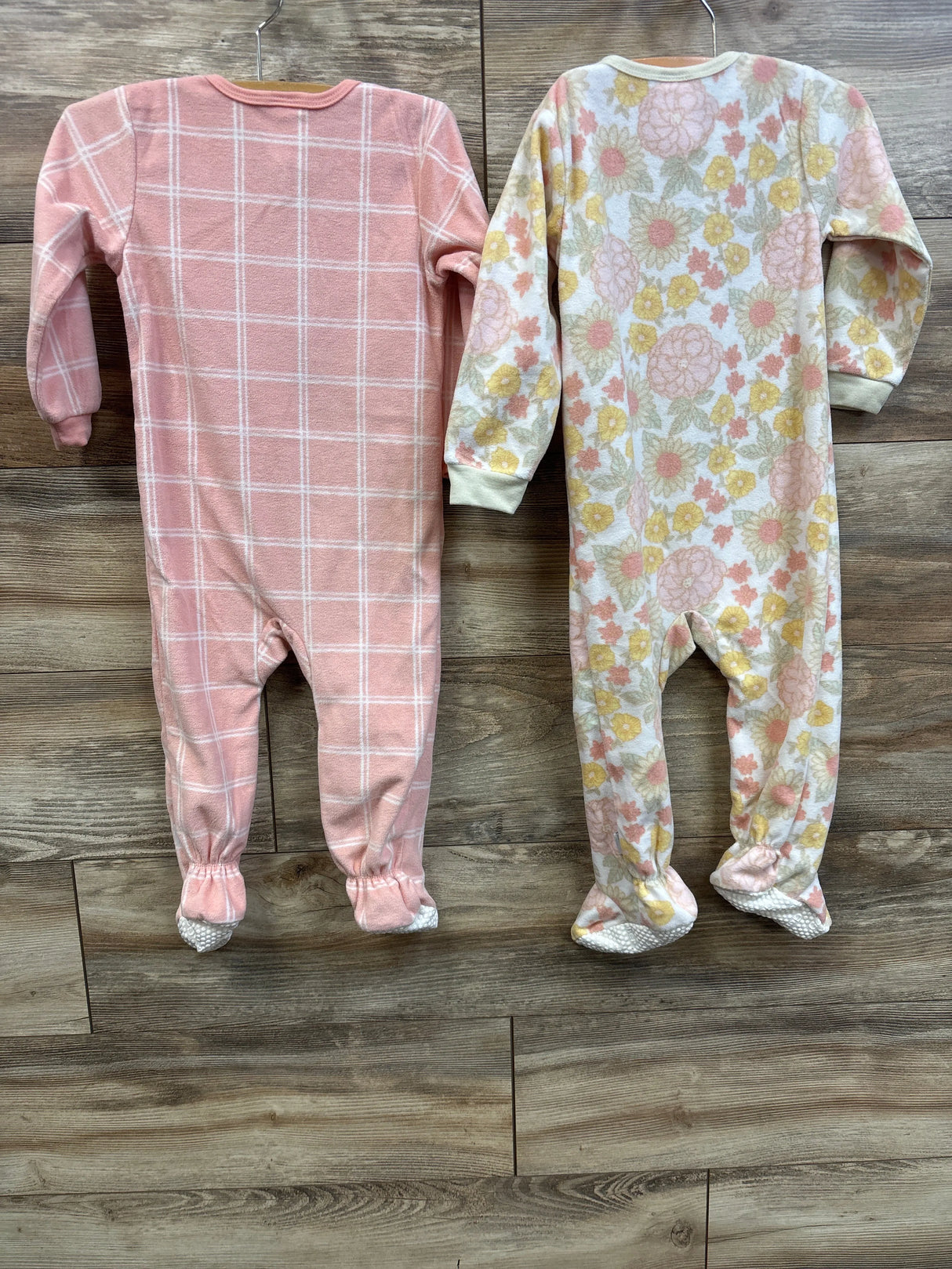 Gerber 2pk Blanket Sleepers Pink sz 2T