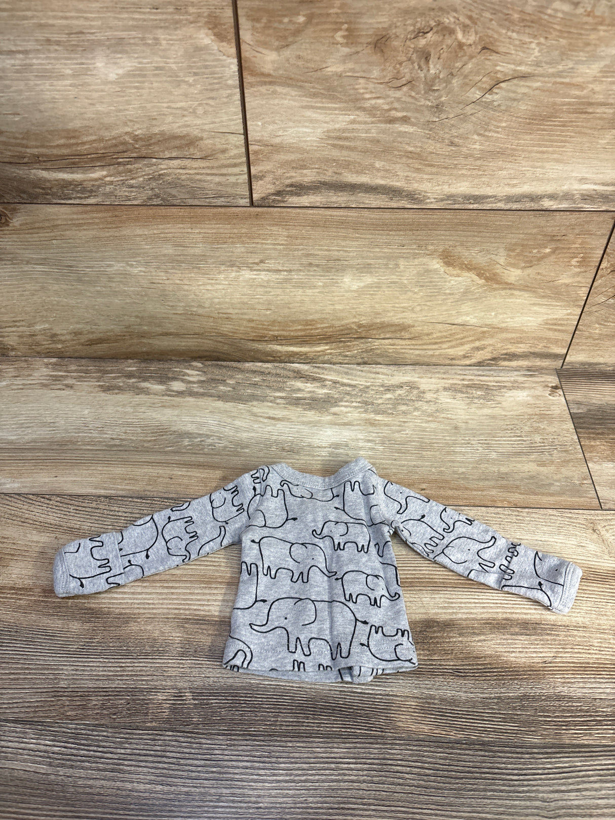 Just One You Kimono Shirt Grey sz Preemie