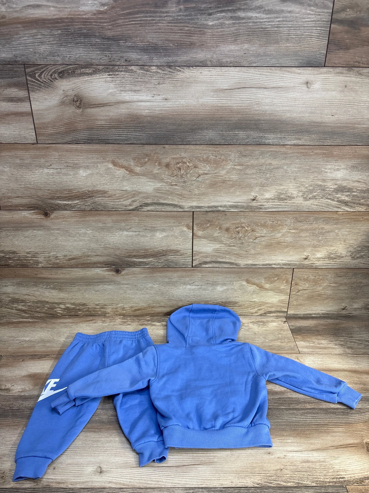 Nike 2pc Pullover Sweatshirt & Jogger Set Blue sz 2T