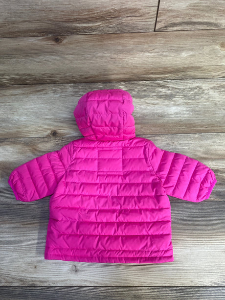 Baby Gap Cold Control Lightweight Puffer Jacket Hot Pink sz 0-6m - Me n Mommy To Be