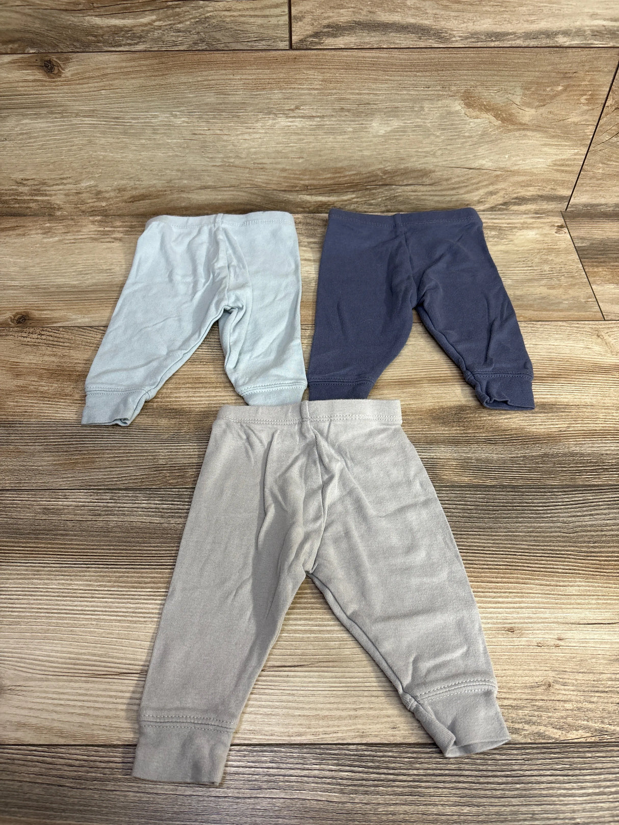 Cloud Island 3pk Pull On Pants Light Blue sz 0-3m