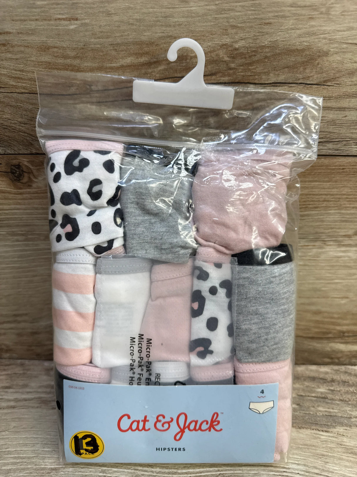 NEW Cat & Jack Girls' Hipster Underwear 14pk sz 4T