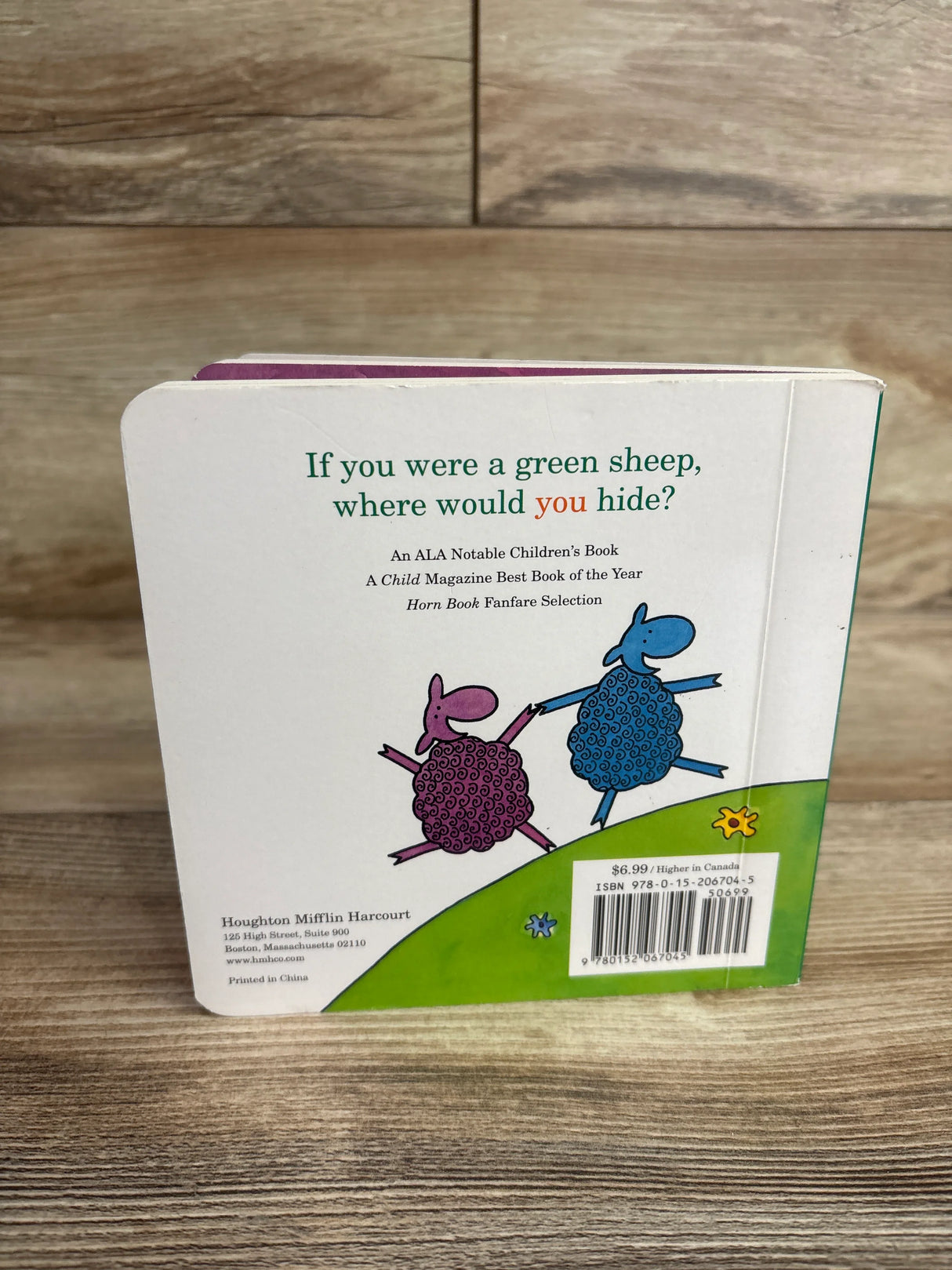 Where Is the Green Sheep? Board Book