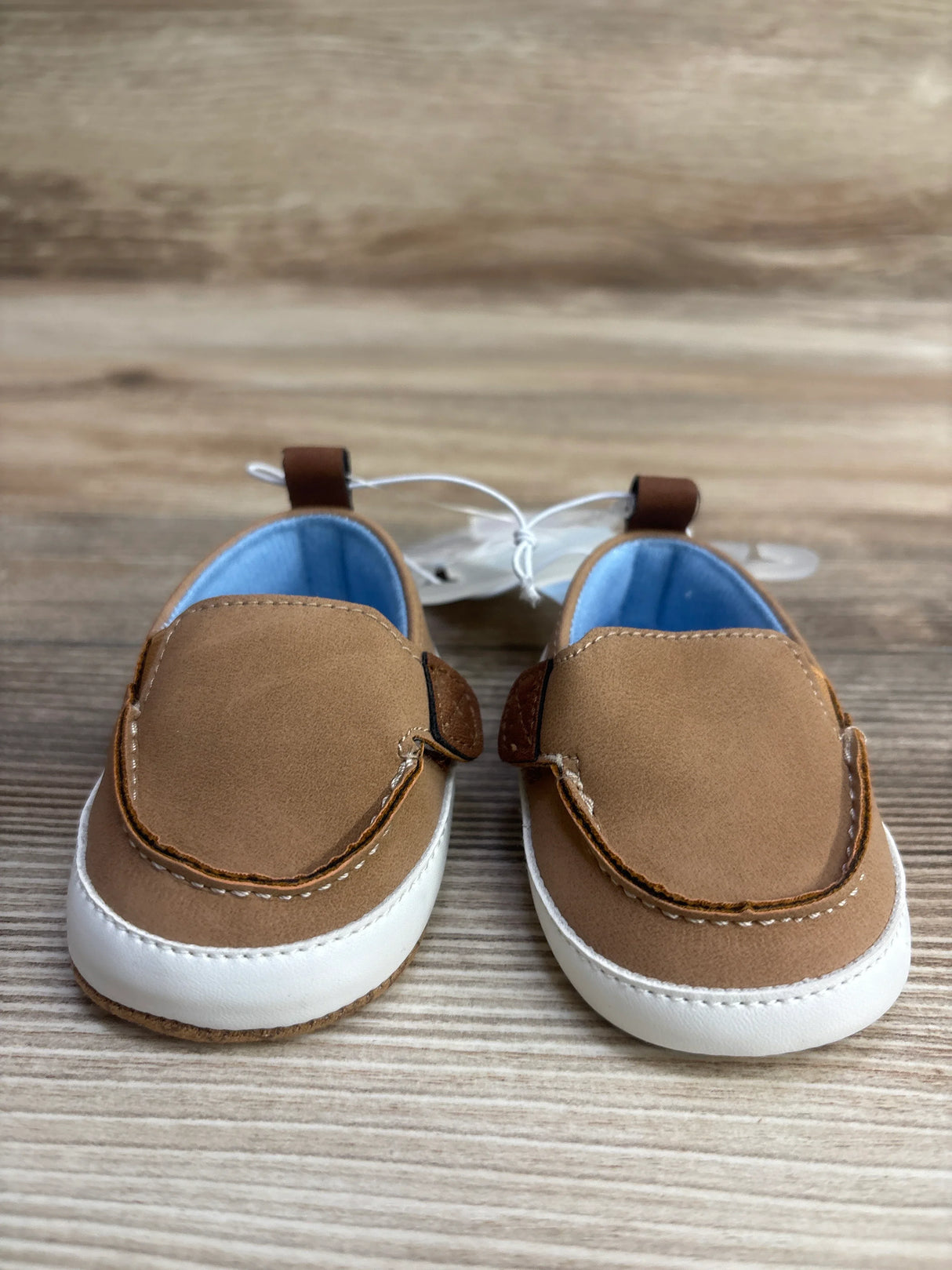 NEW Cat & Jack Soft Sole Shoes Tan sz 0/1c