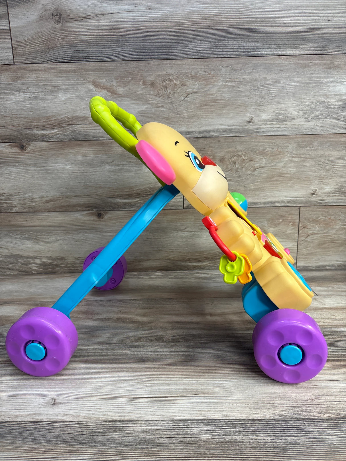 Fisher Price Laugh and Learn Smart Stages Learn With Puppy Walker Pink