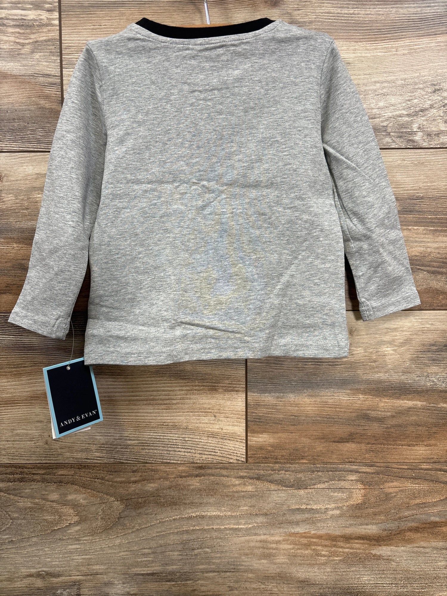 NEW Andy & Evan Christmas Yeti Shirt Grey sz 2T