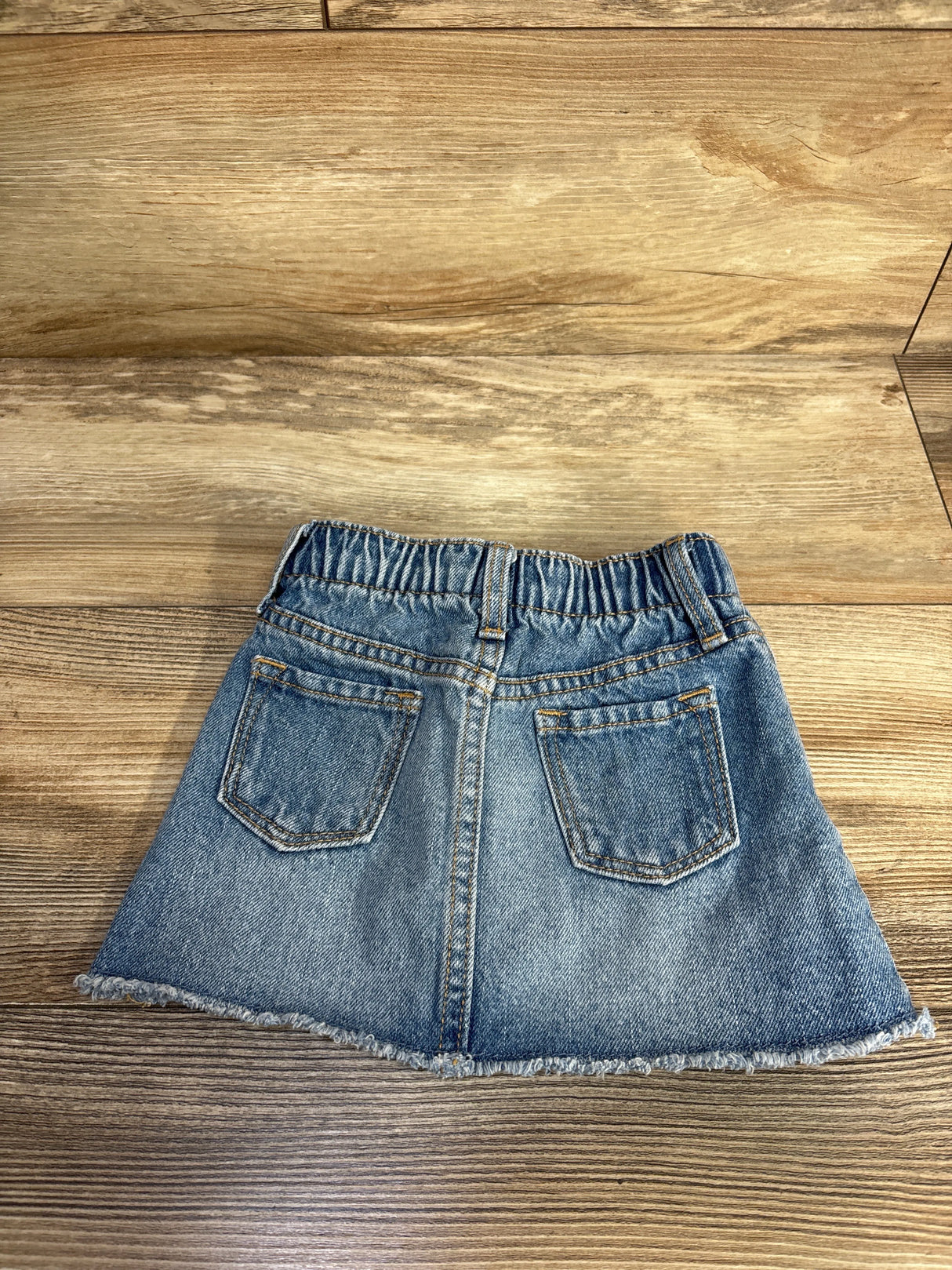 Old Navy Raw Hem Denim Skirt Blue sz 18-24m