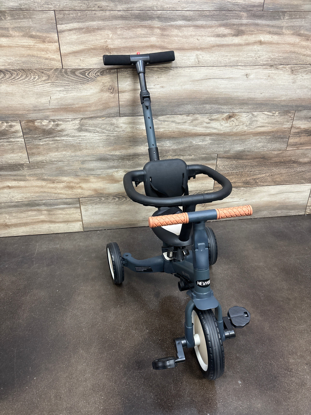 newyoo TR008 5 in 1 Toddler Tricycle with Push Handle