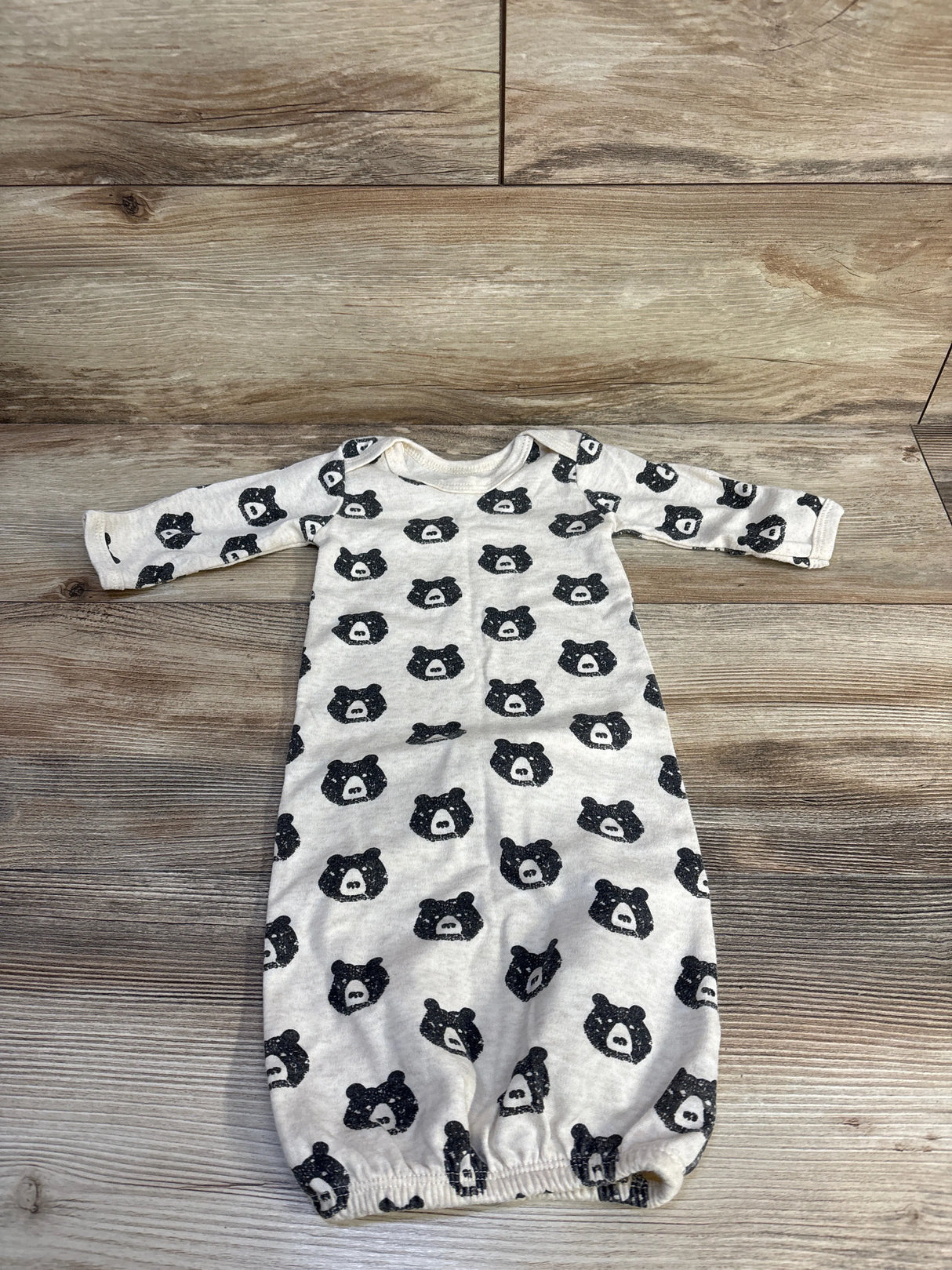 Yoga Sprout Sleeper Gown Beige sz Preemie/Newborn