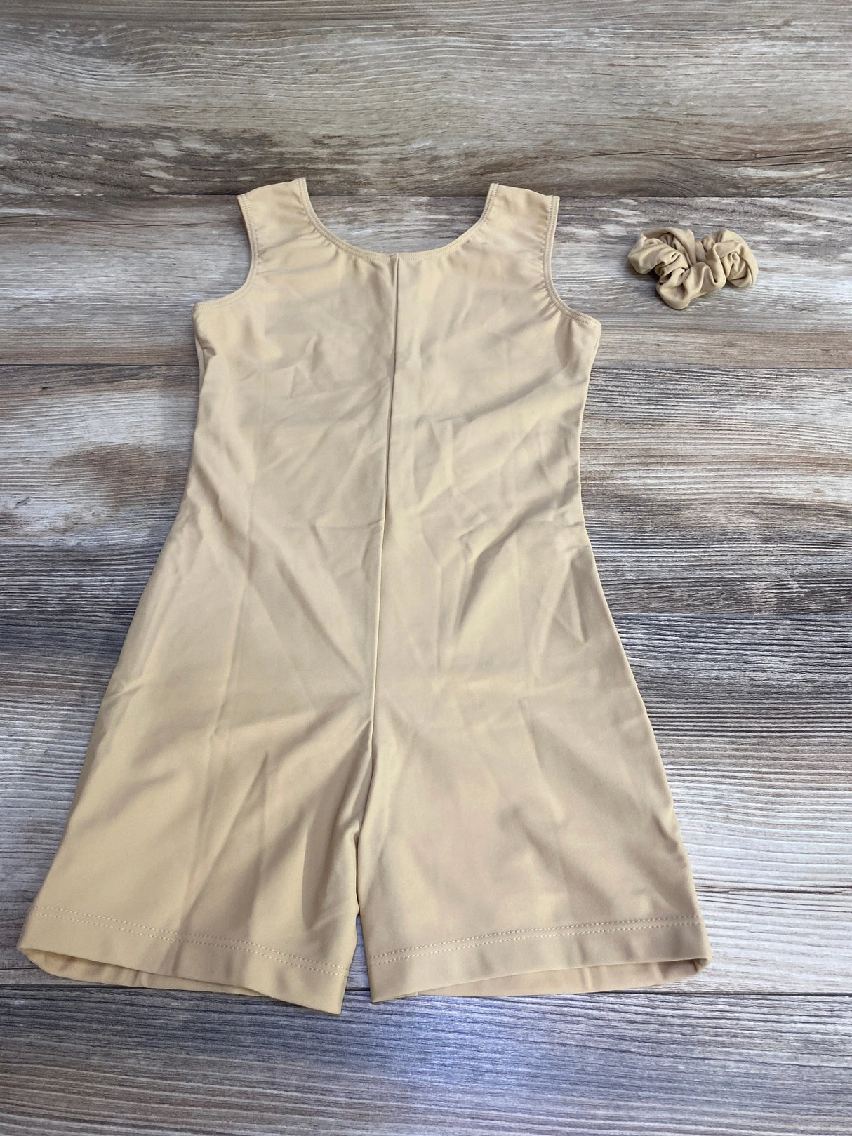 Speerise 2pc Unitard & Scrunchie Nude sz 4-6 - Me n Mommy To Be