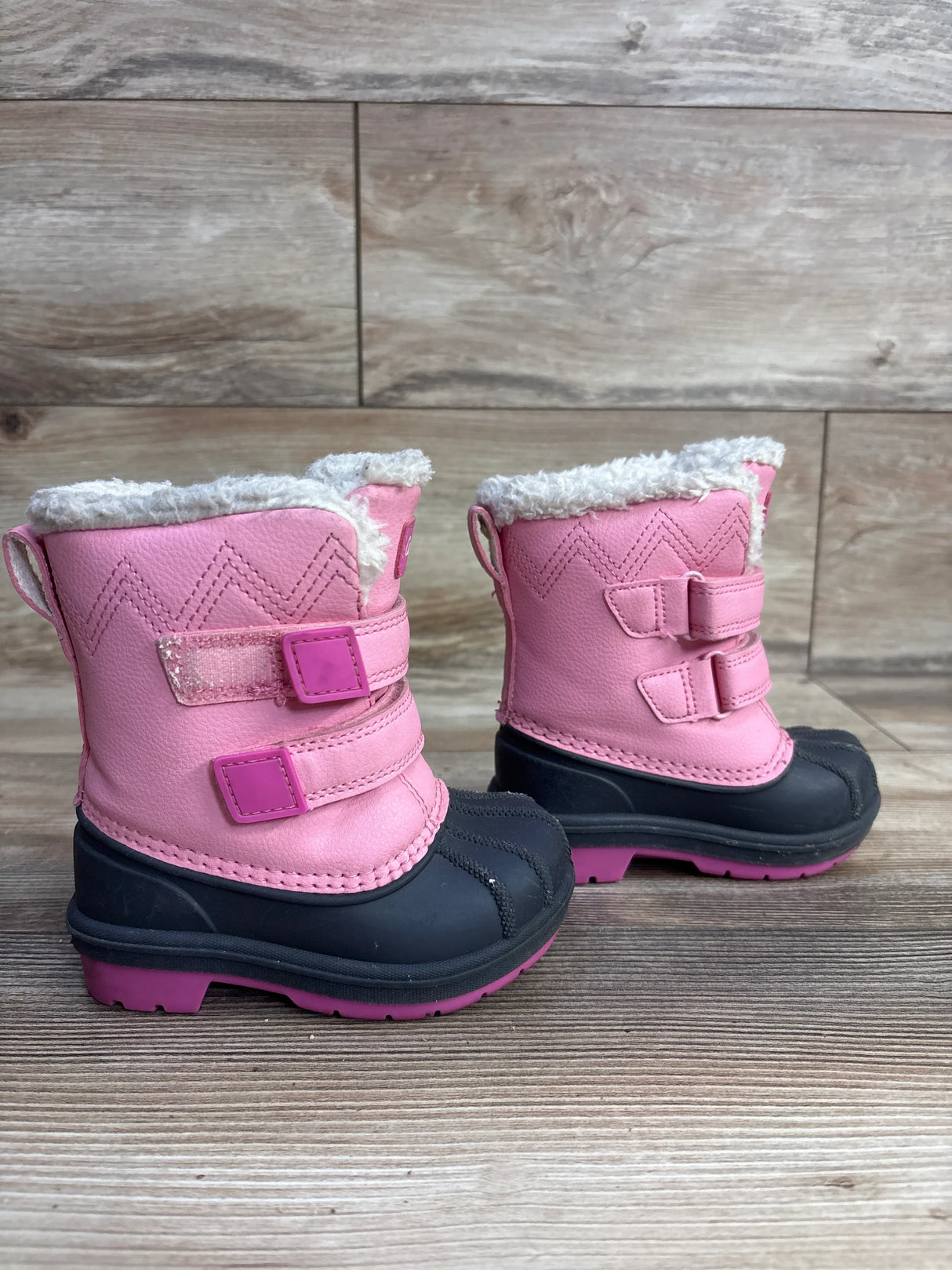 Cat & Jack Denver Winter Boots, Pink sz 5c