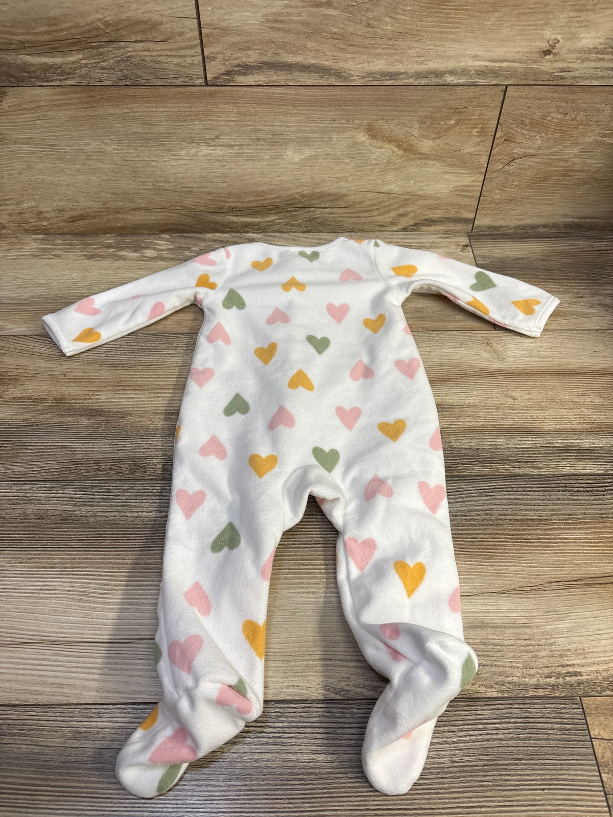 Child of Mine Little Sister Blanket Sleeper White sz 3-6m