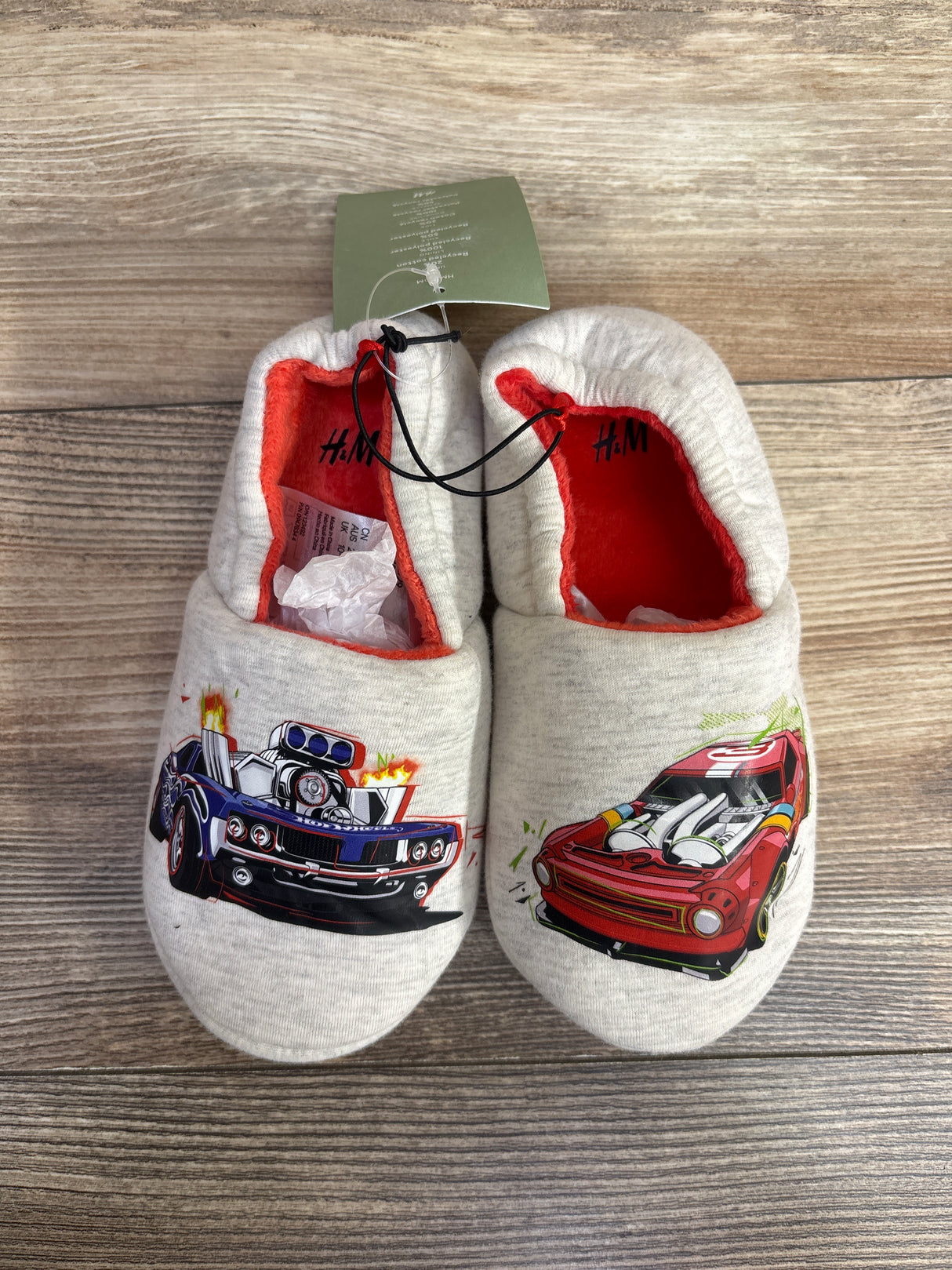 NEW H&M Slippers Grey sz 10/11c