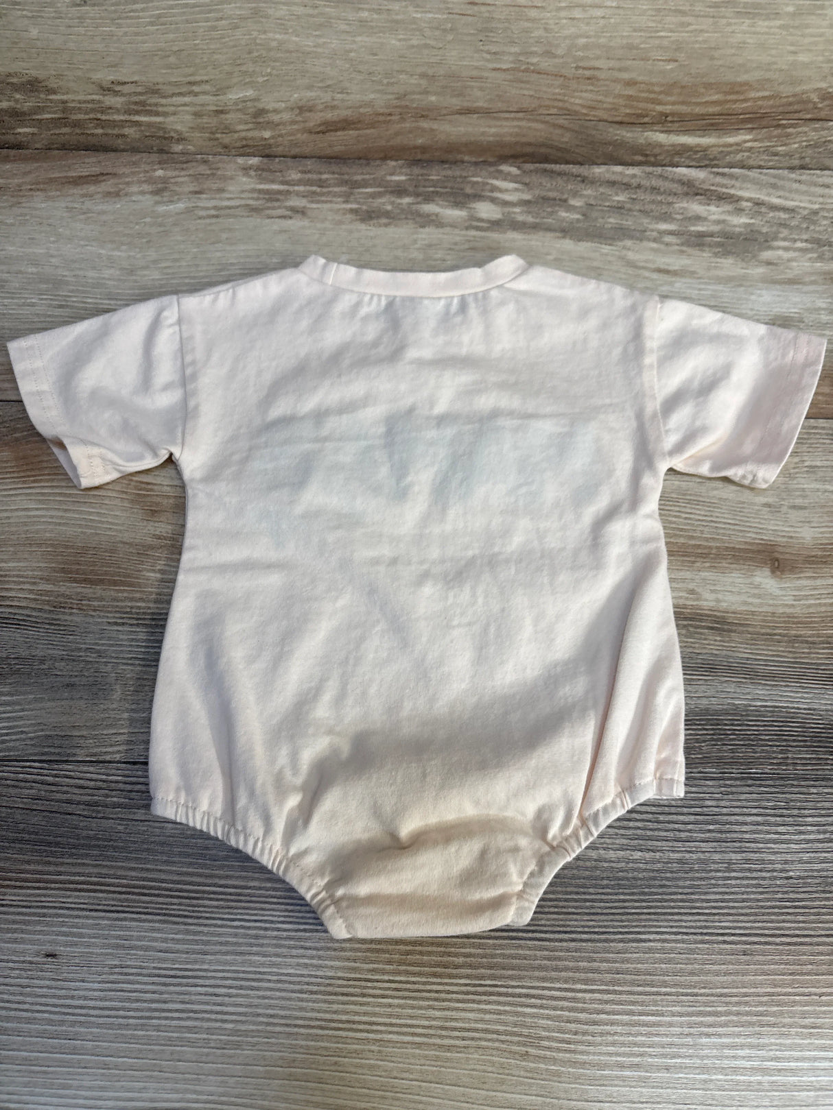 Fiomva Textured Mama's Boy Bubble Romper in Beige sz 3m