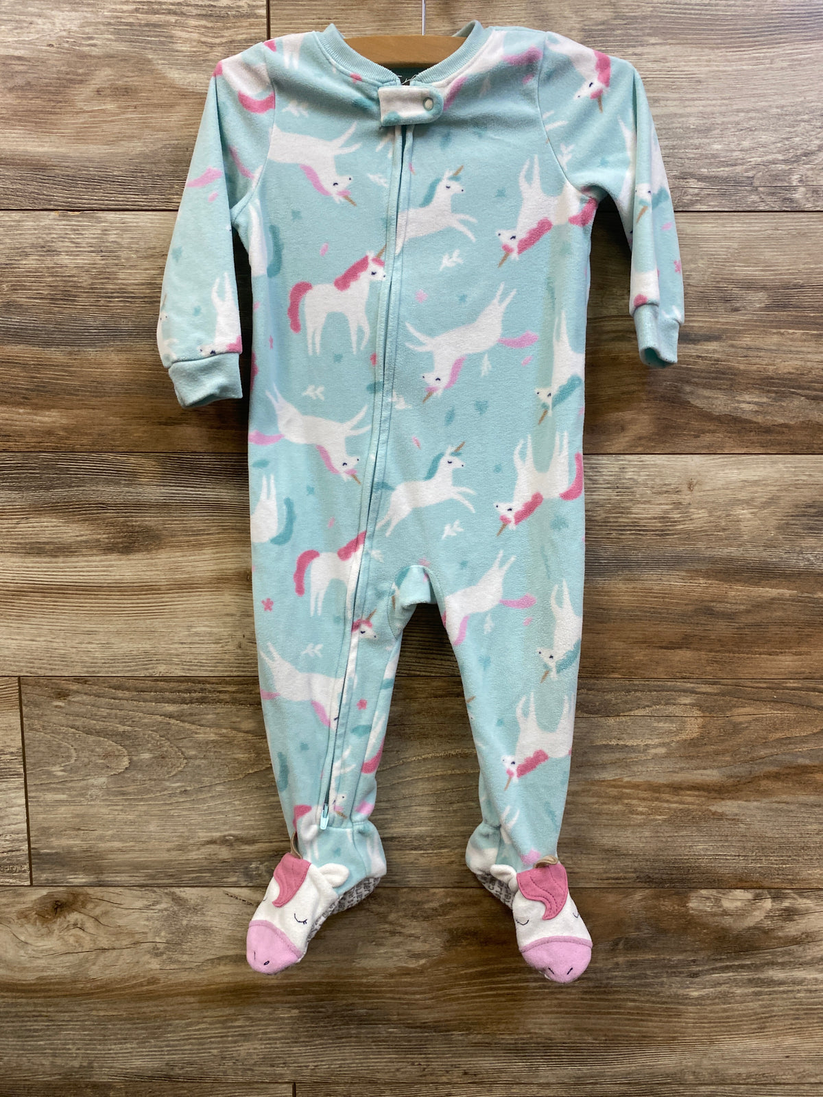 Carter's Blanket Sleeper Blue sz 18m