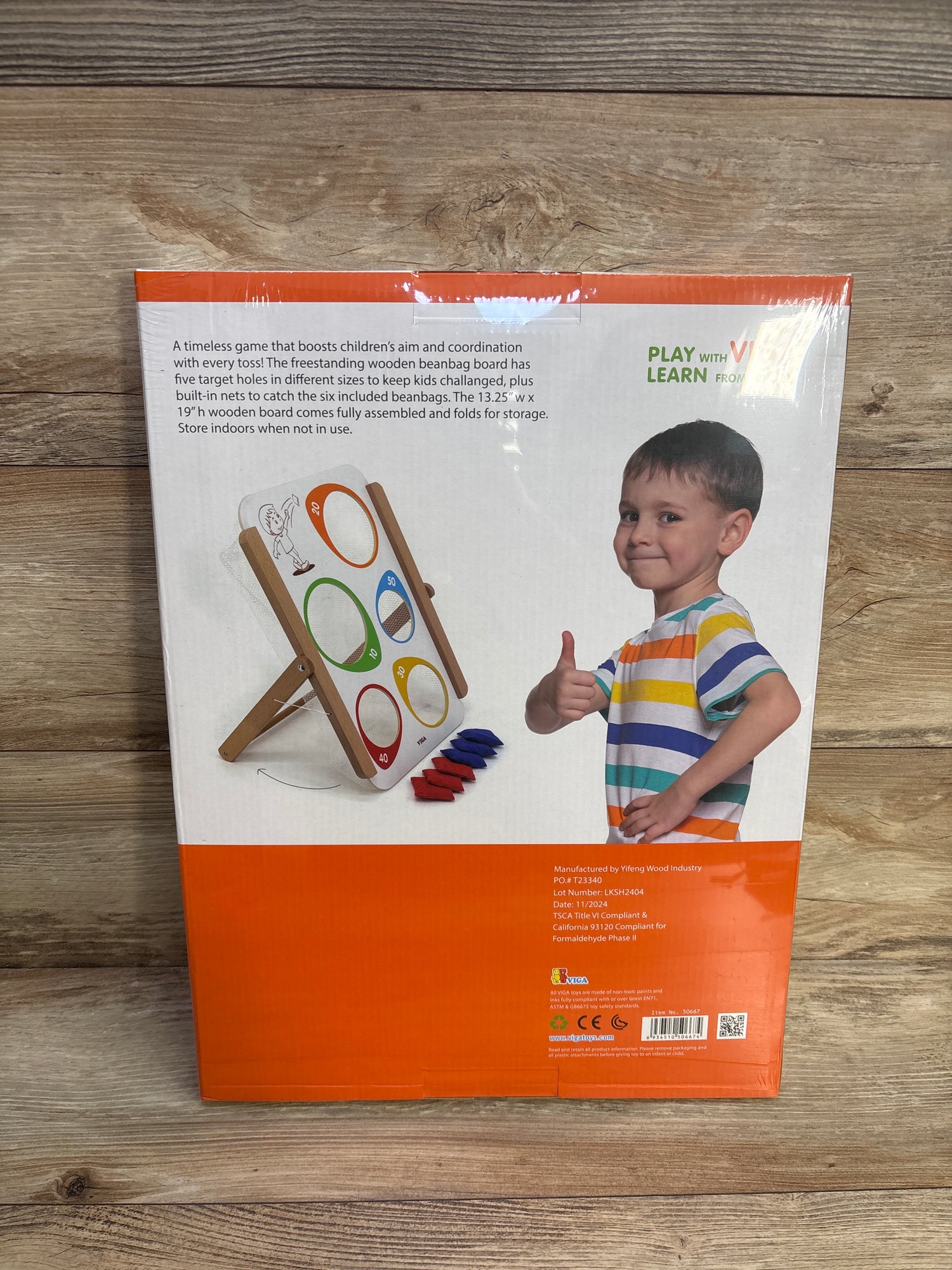 NEW Viga Fold & Go Beanbag Toss