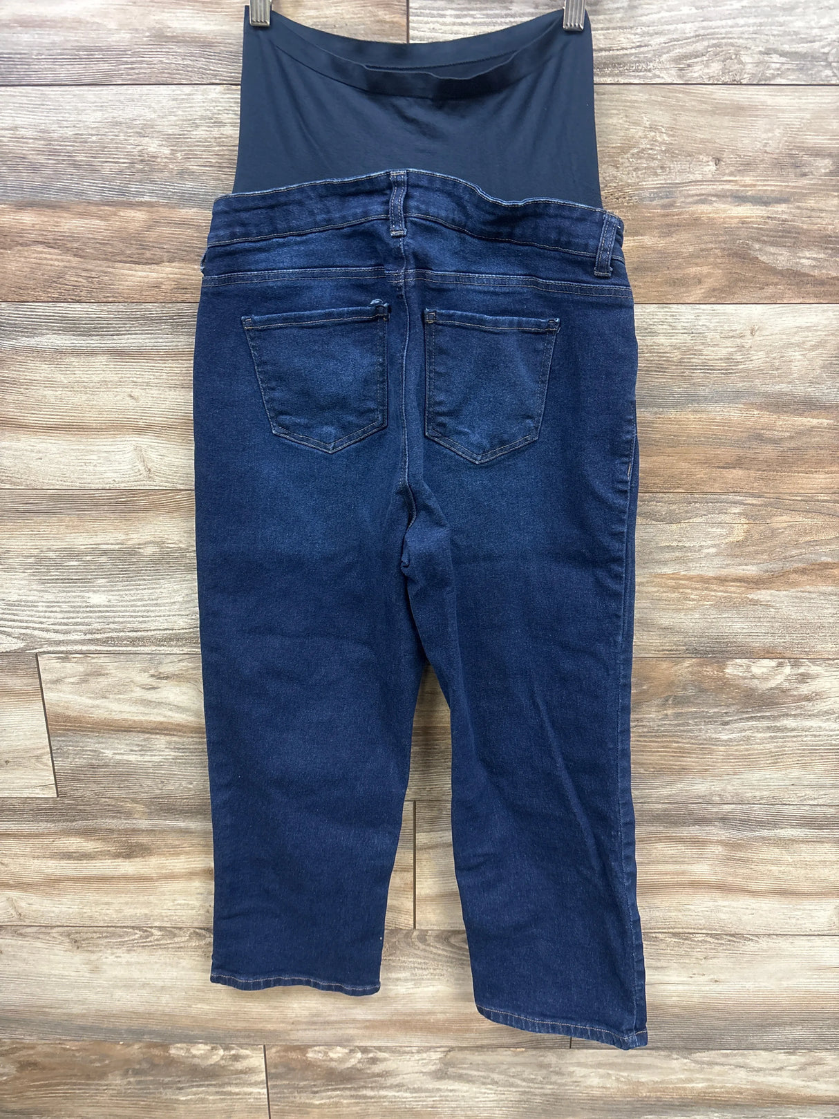 Time & Tru Maternity Full Panel Jeans Navy sz Large