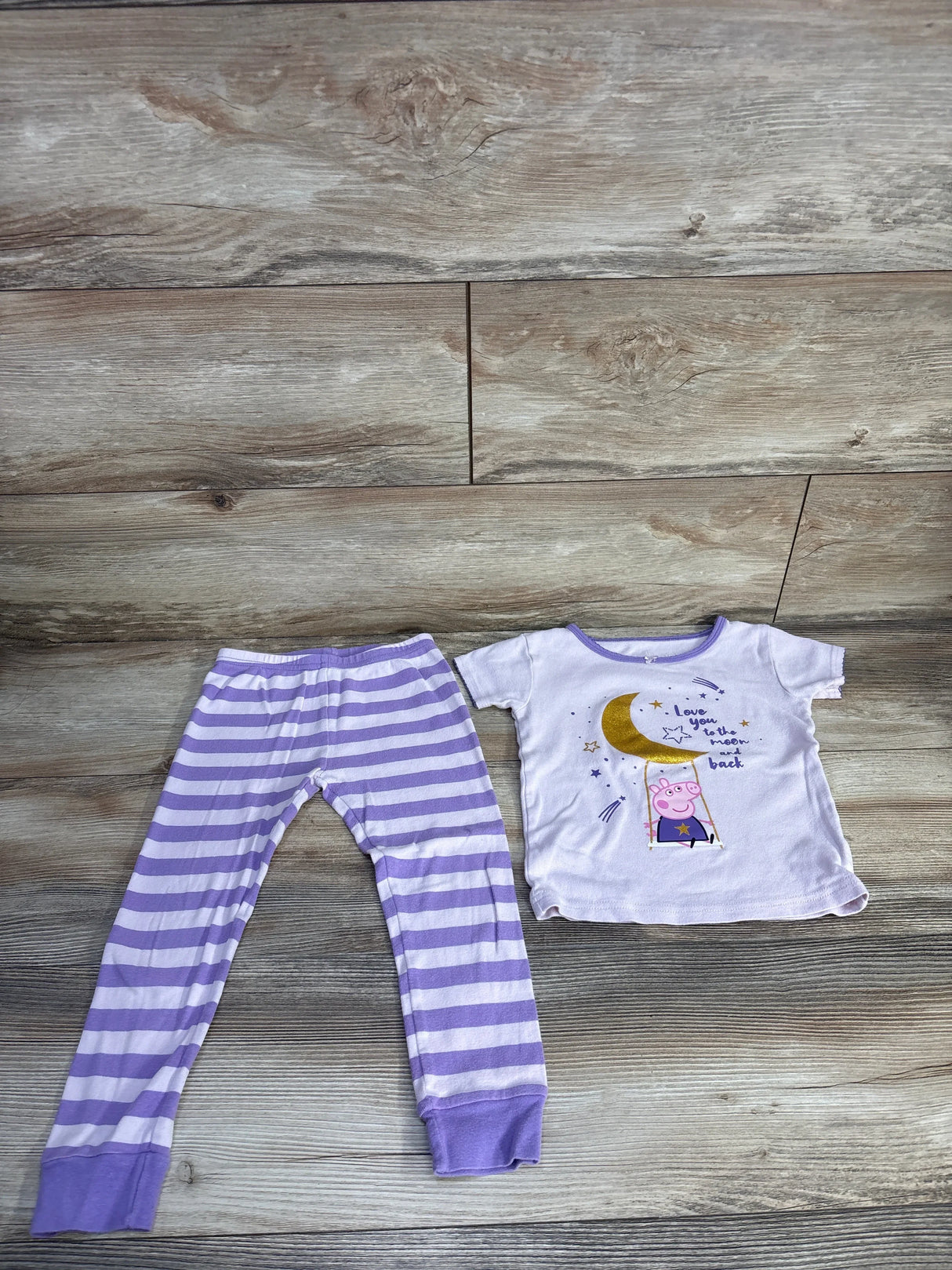Carter's x Peppa Pig 2pc Pajama Set Lilac sz 4T