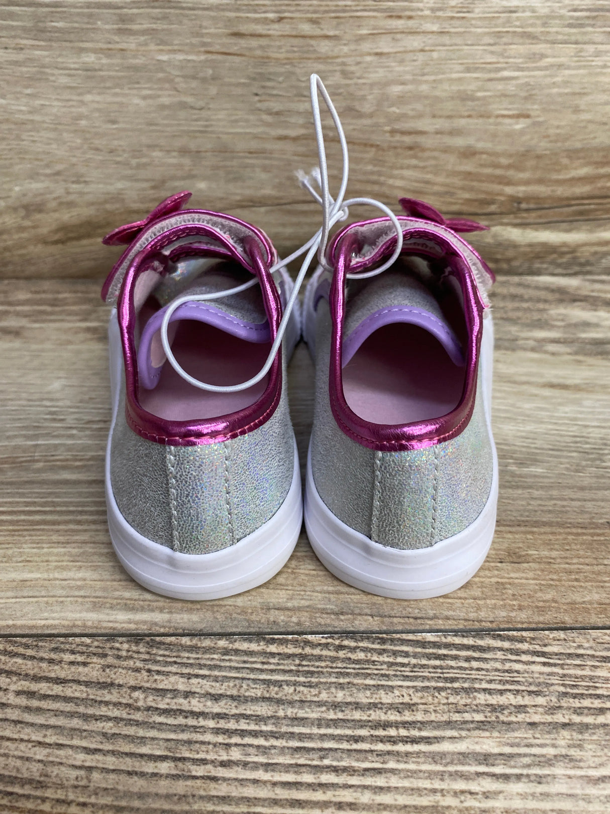 NEW Harper Canyon Marie Metallic Sneakers in Pink/Purple sz 8c