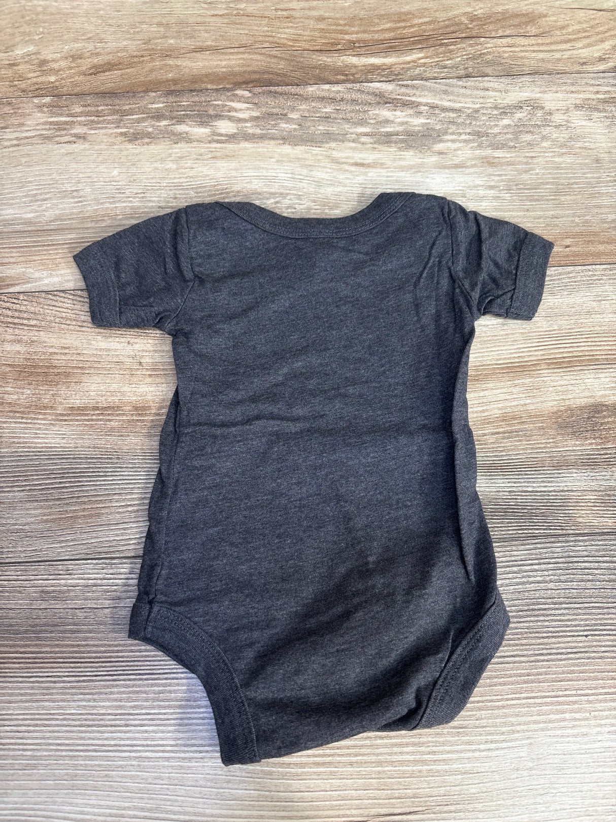 Bella + Canvas Kids Thick Thighs & Pumpkin Pies Bodysuit Grey sz 3-6m
