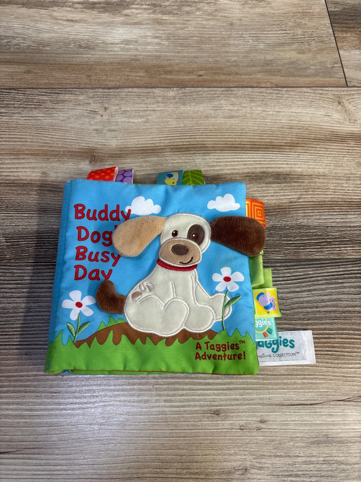 Taggies Buddy Dog's Busy Day Soft Book