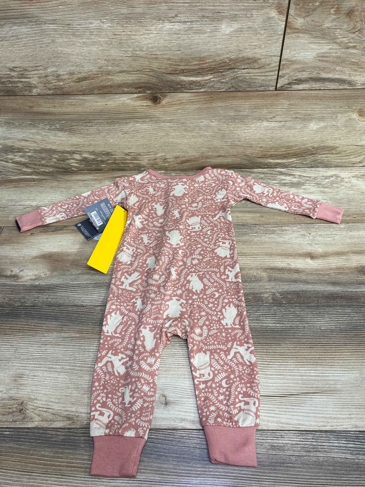 NEW Modern Moments x Where the Wild Things Are Zip Sleeper Rose sz 18m