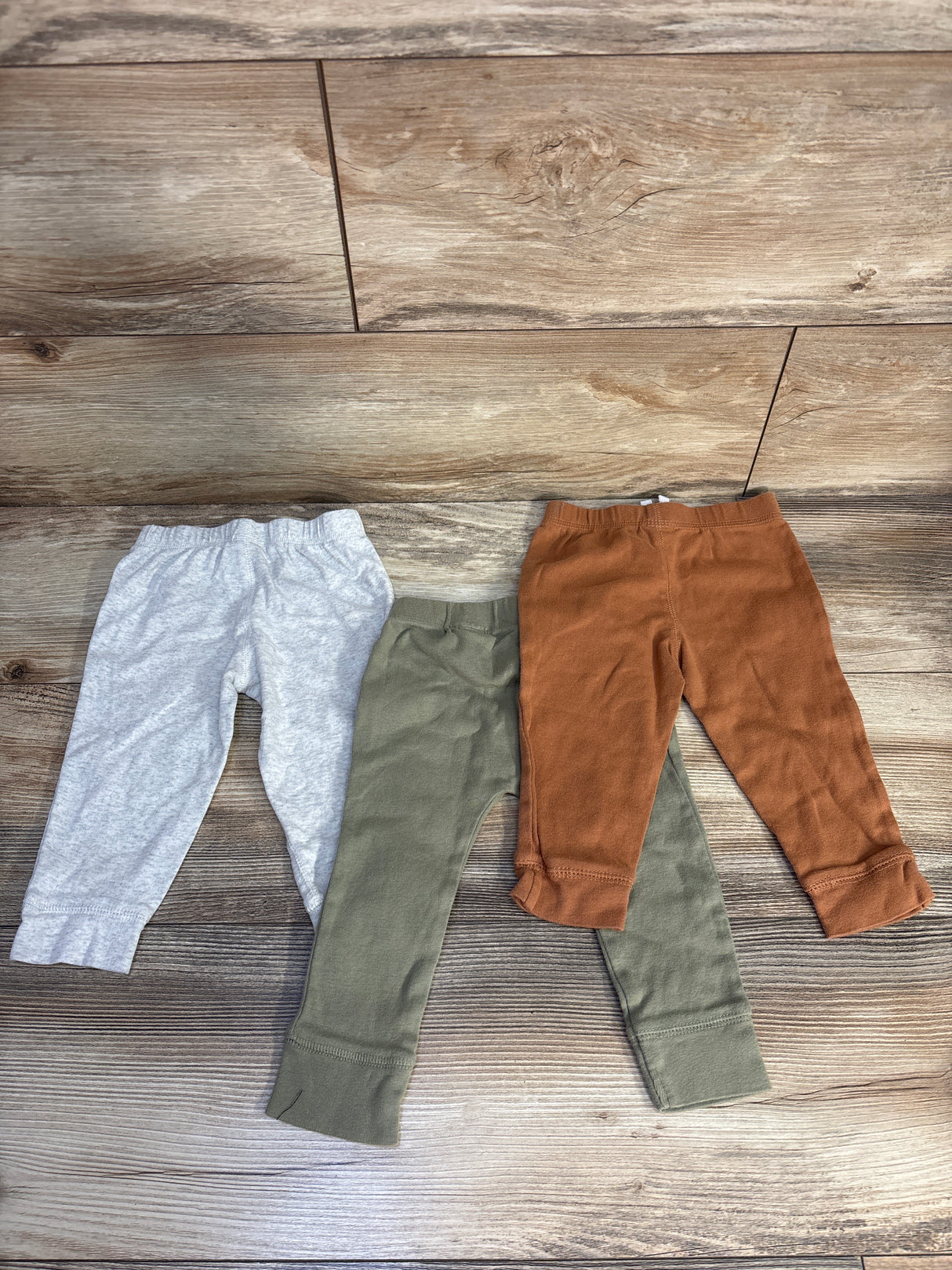 Carter's 3pk Drawstring Pants Grey sz 12m