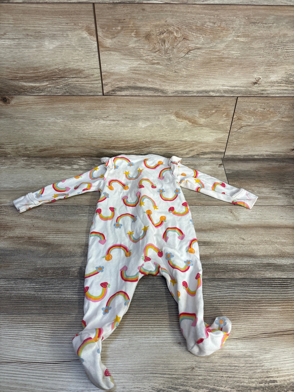 Old Navy Sleeper White sz 6-9m
