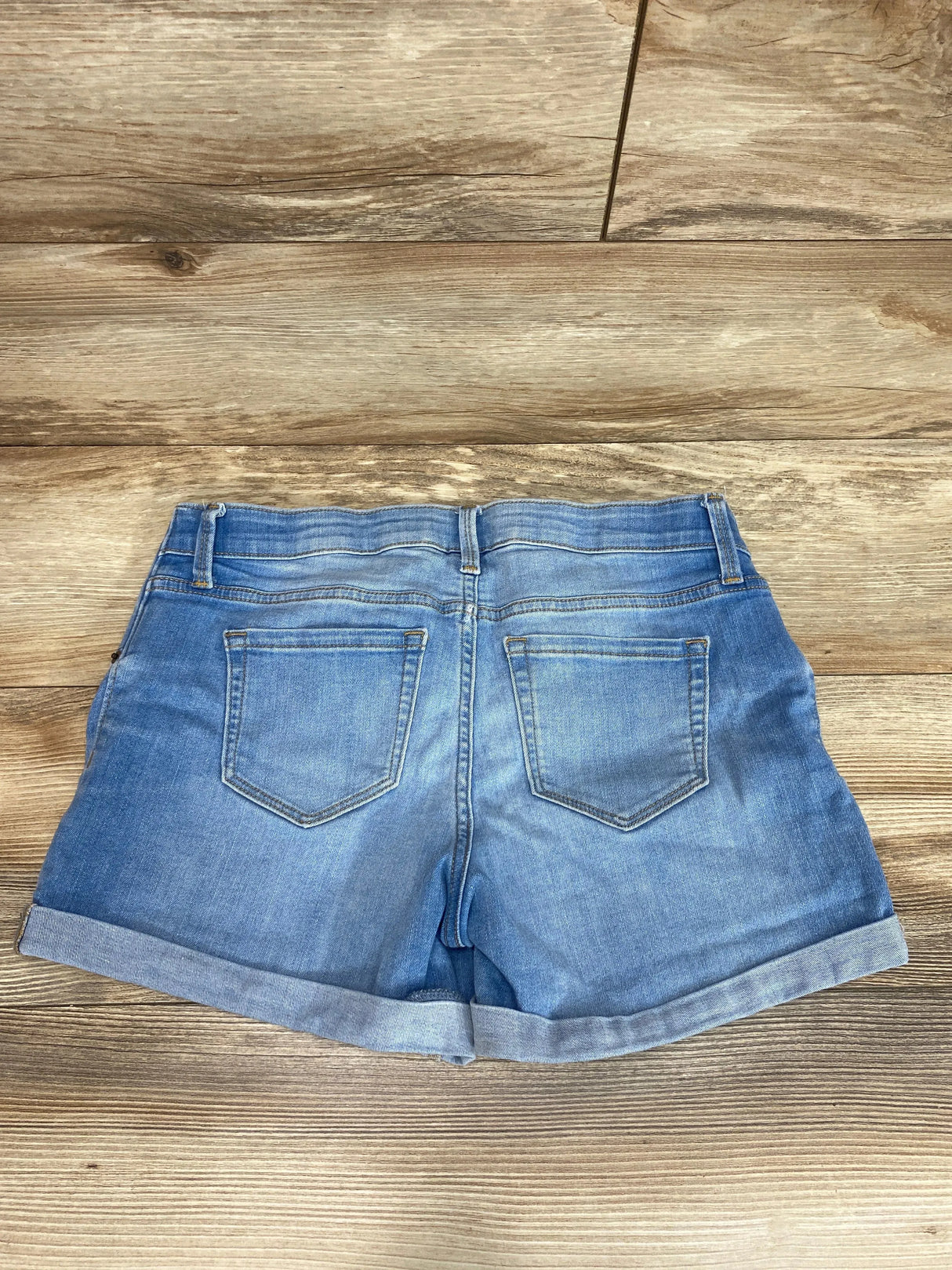 Isabel Maternity Side Panel Midi Short Blue sz Small - Me n Mommy To Be