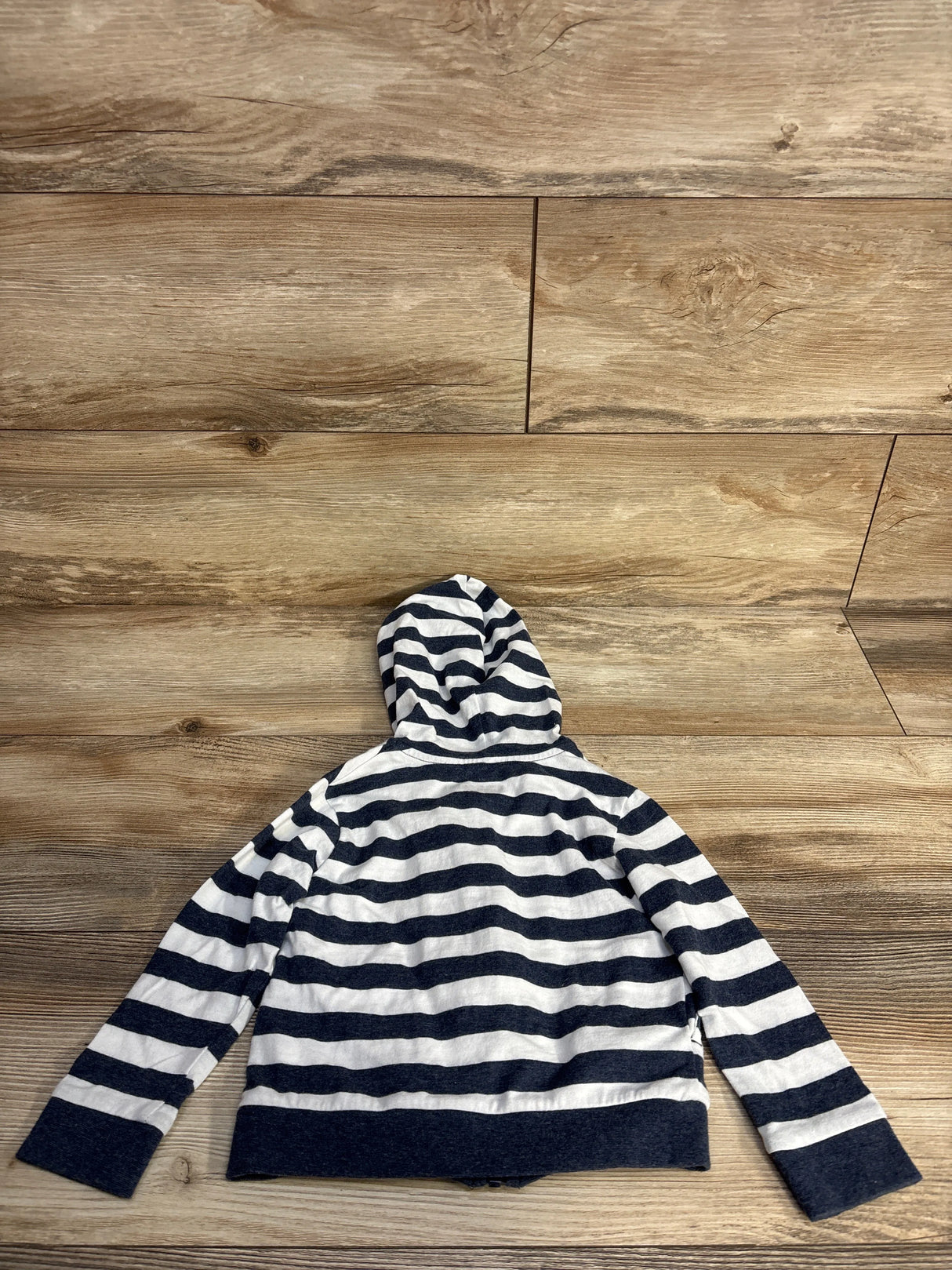 Elfindoll Classic Striped Pullover Hoodie White sz 9-12m