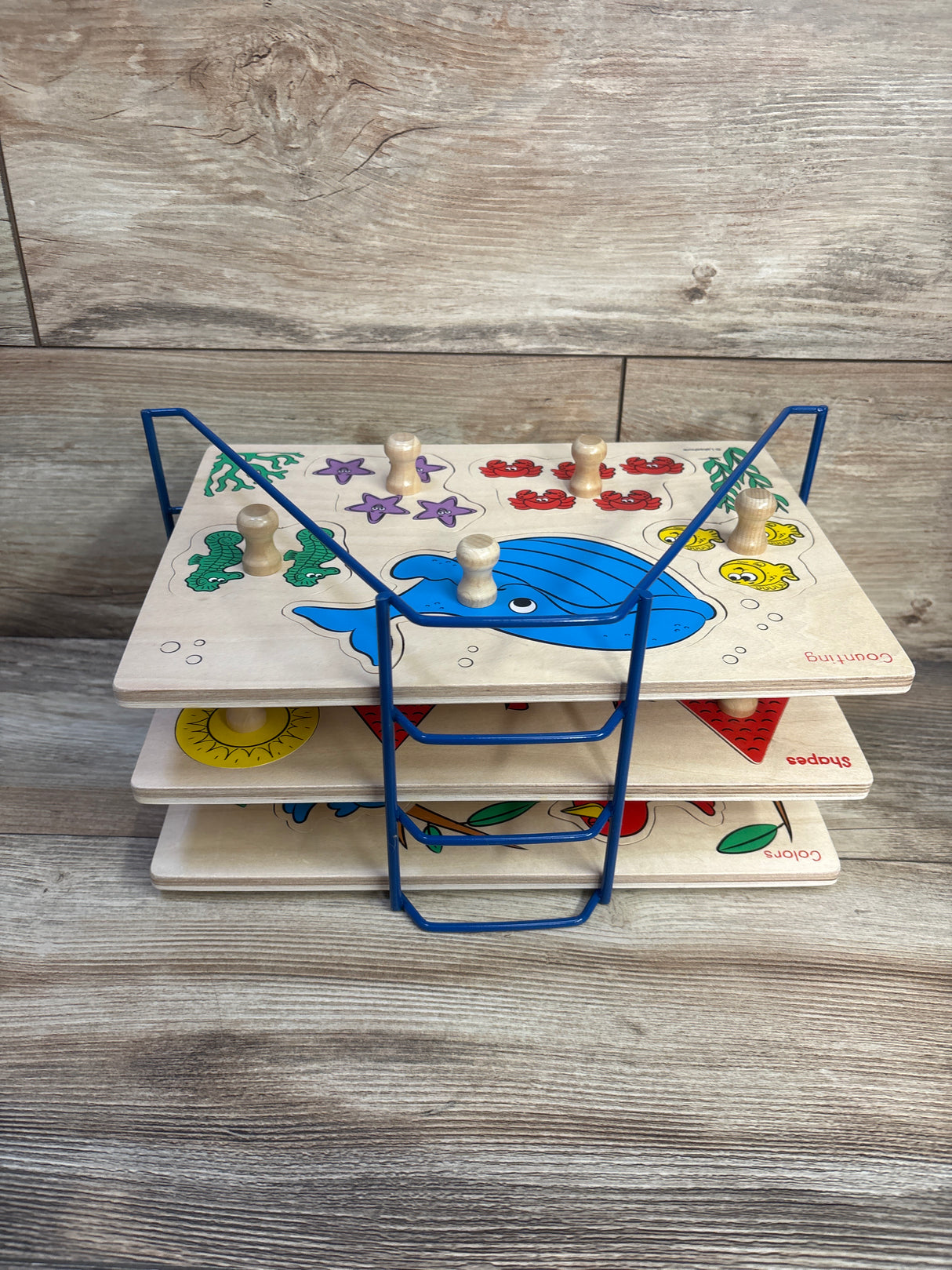 Lakeshore Big Knob Learning Puzzle Set