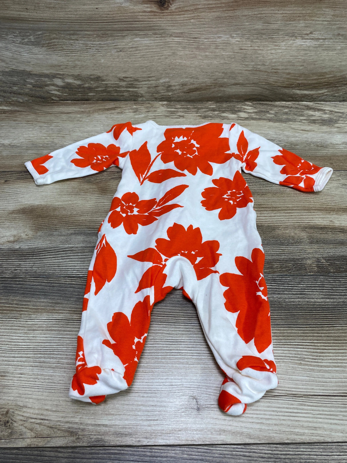 Carter's Floral Sleeper White sz 3m - Me n Mommy To Be