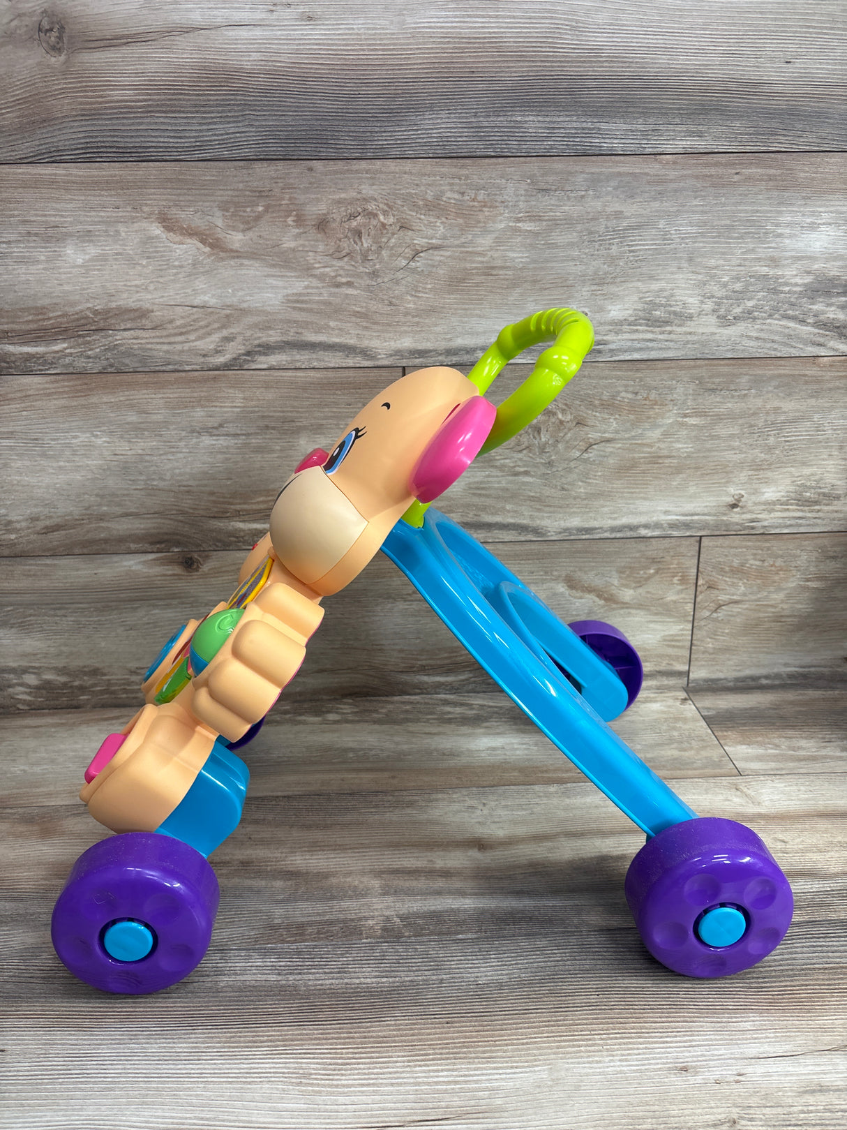 Fisher Price Laugh and Learn Smart Stages Learn With Puppy Walker Pink