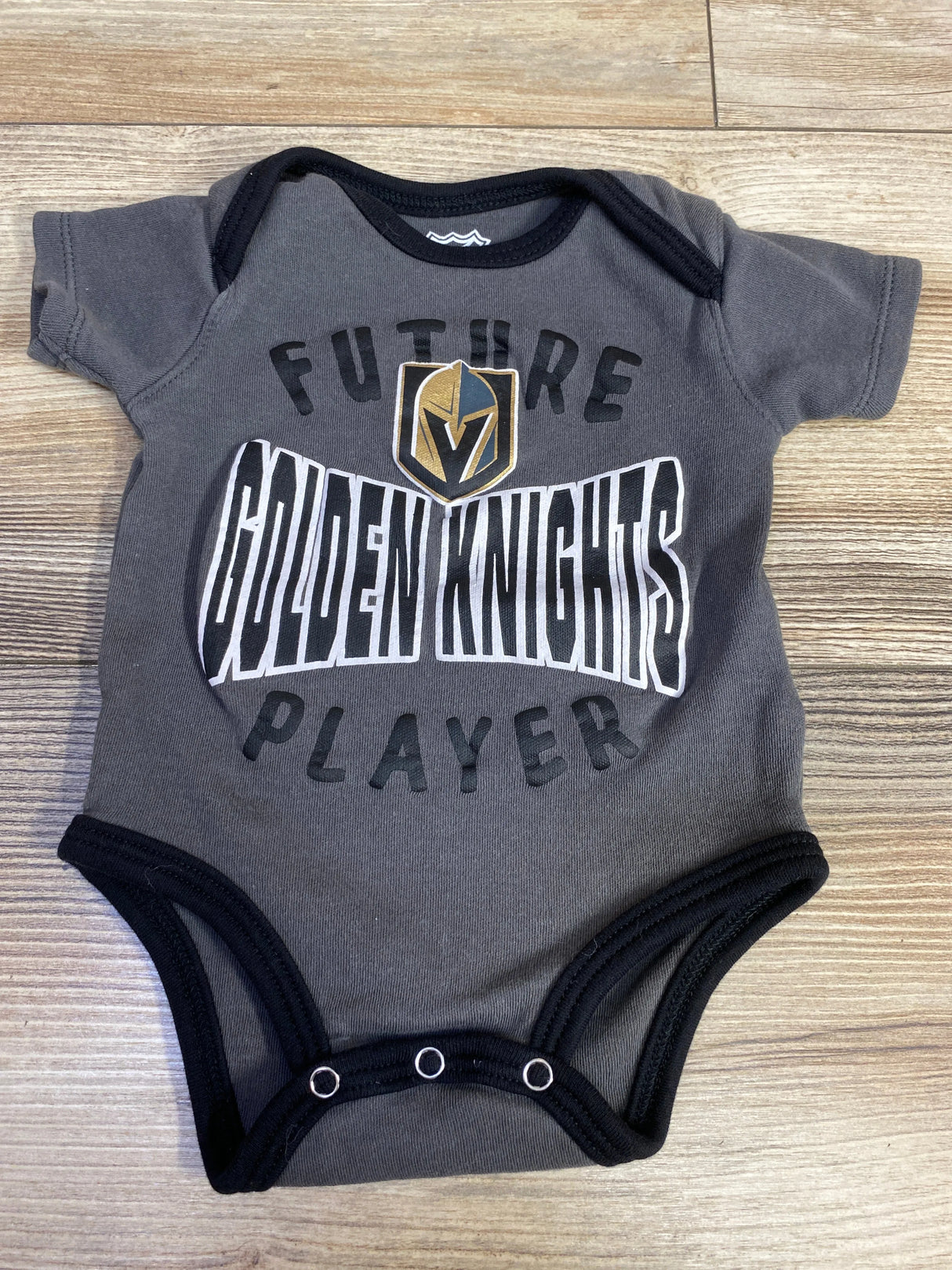 NHL Future Golden Knits Player Bodysuit Grey sz 3-6m