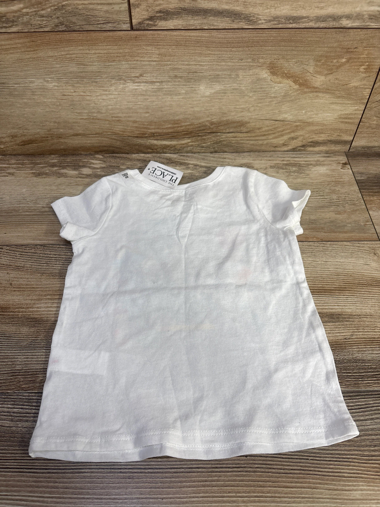 NEW Children's Place First Day Of Pre-K Shirt White sz 3T